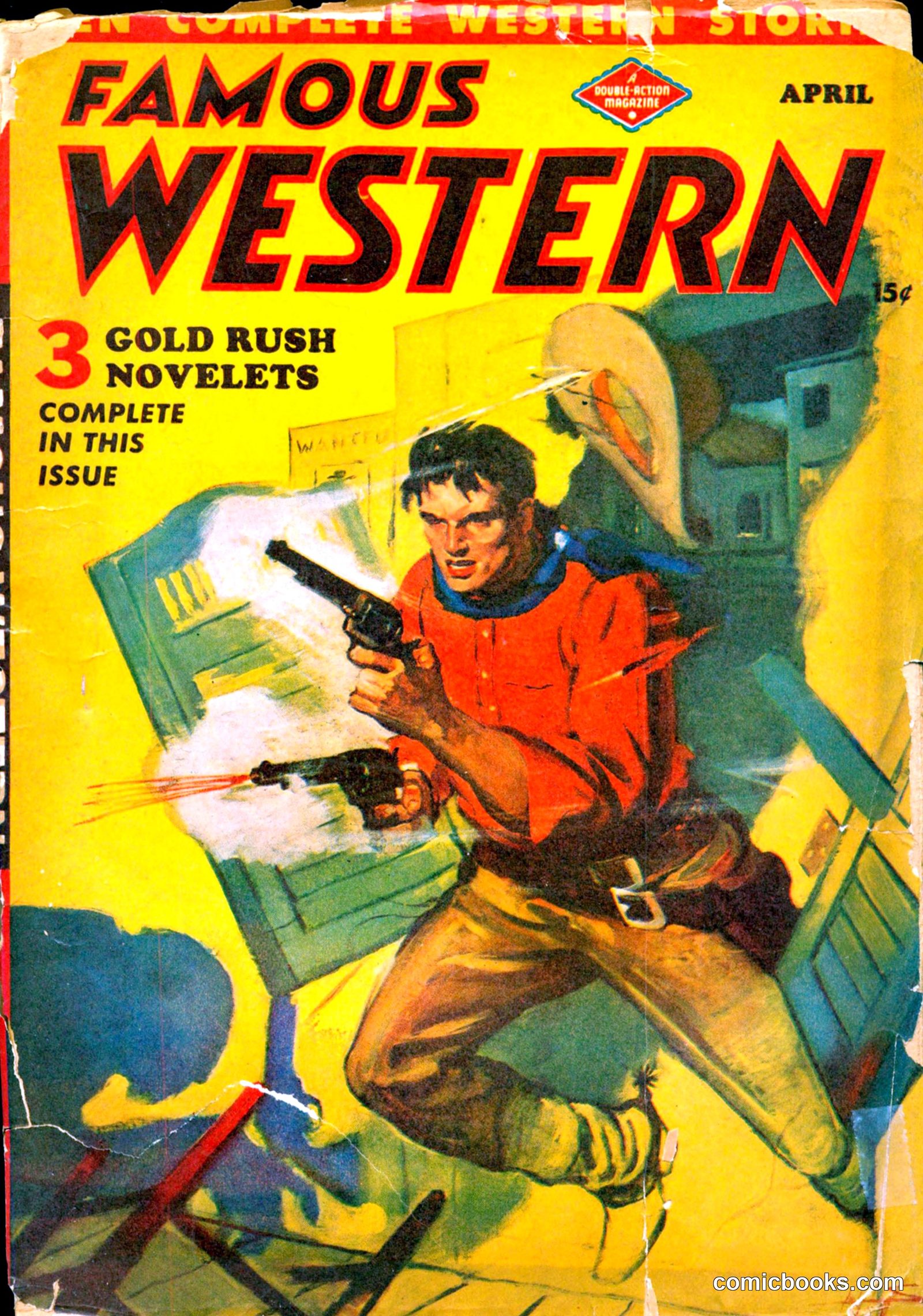 Famous Western, April 1948