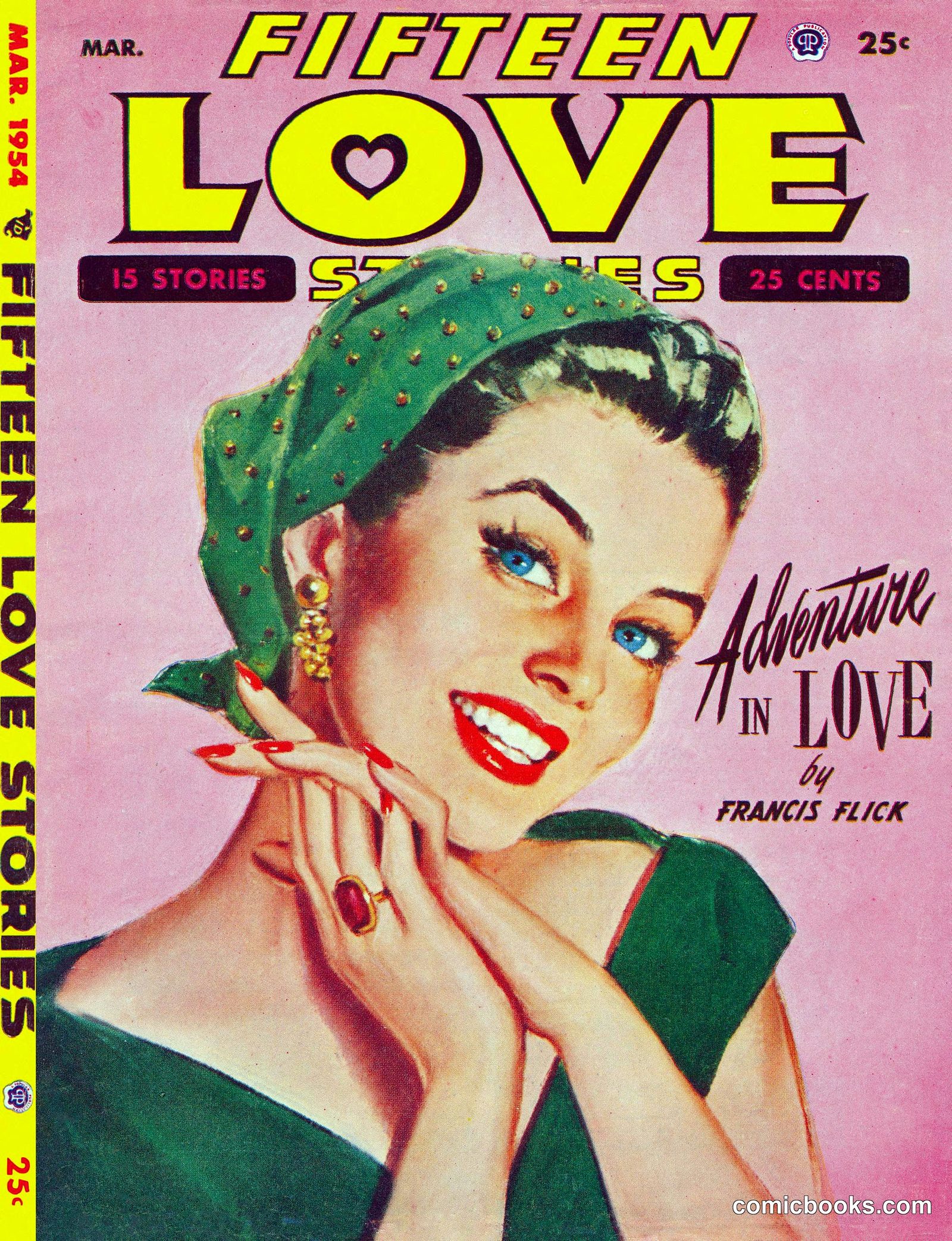 Fifteen Love Stories, March 1954