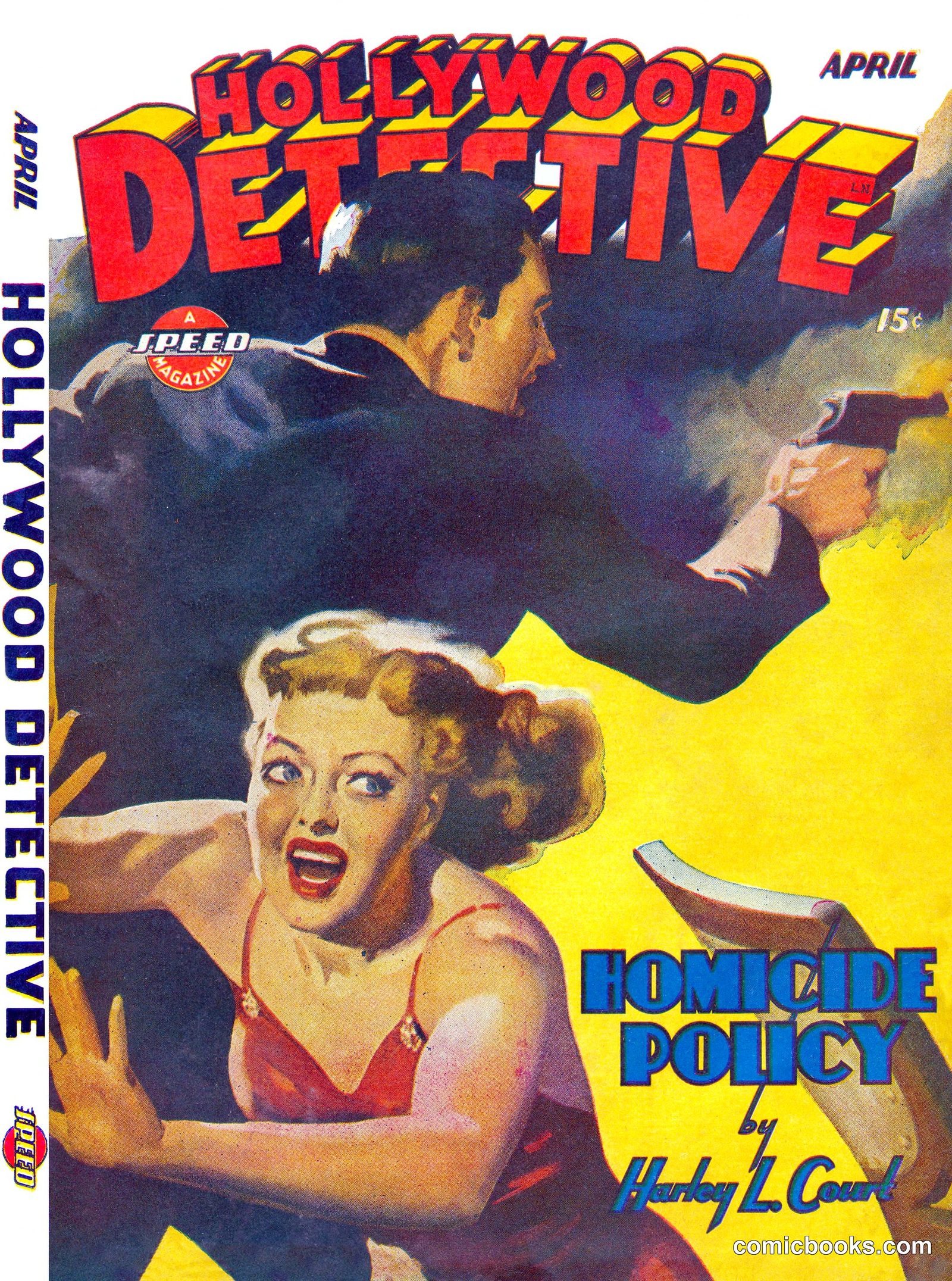 Hollywood Detective, April 1944
