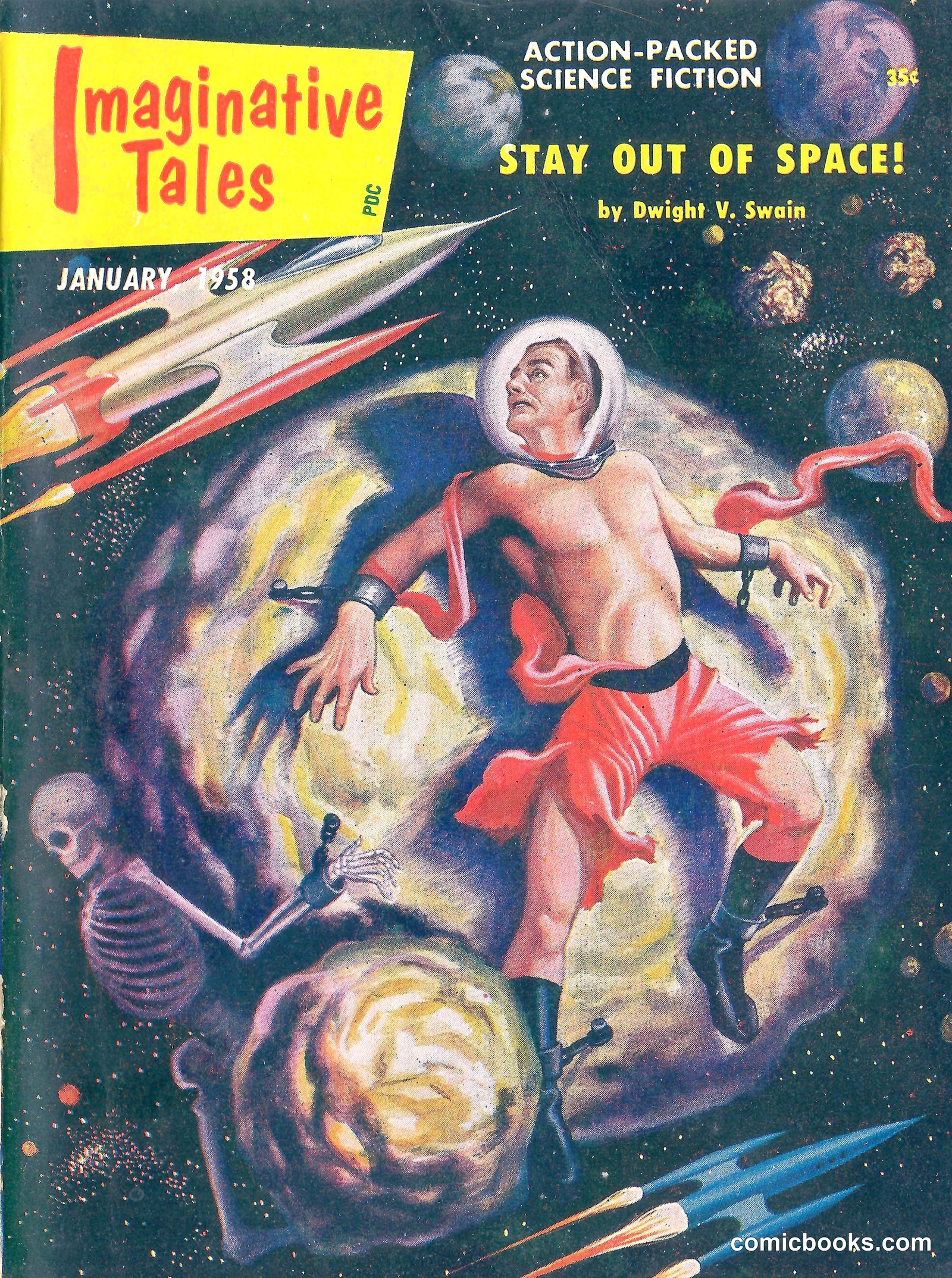 Imaginative Tales, January 1958