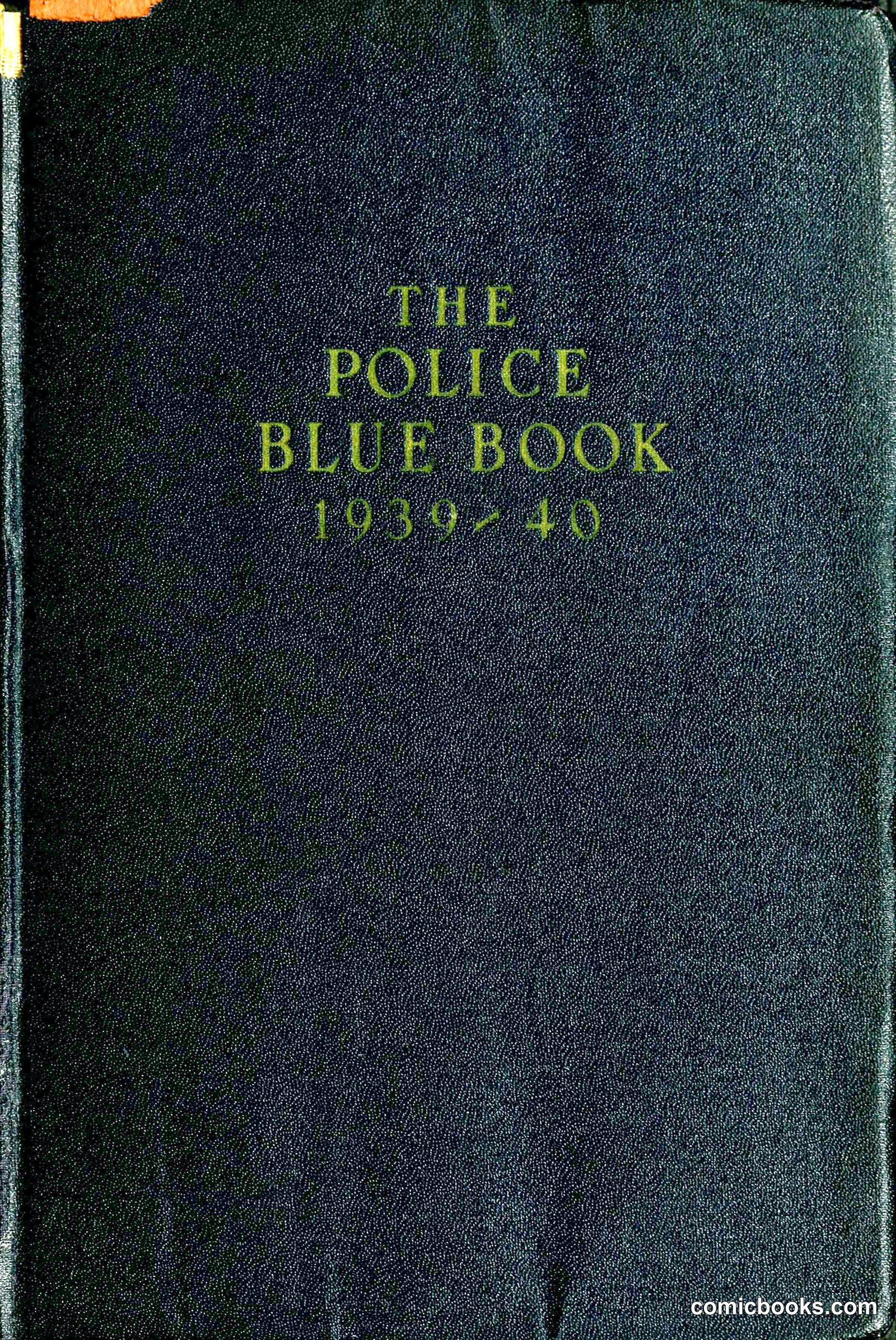 The Police Blue Book