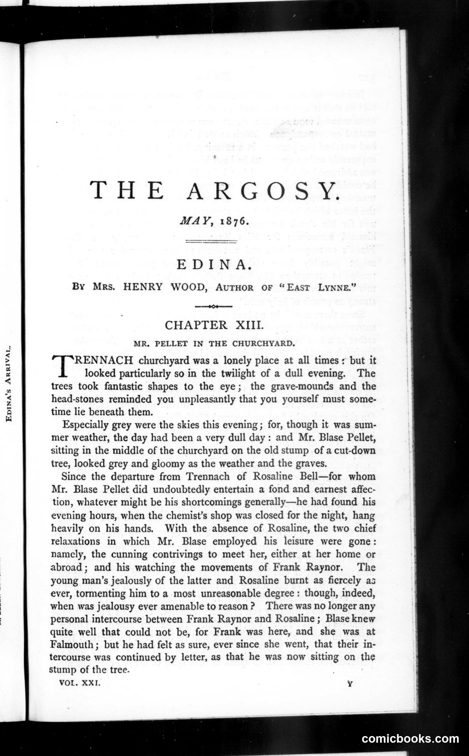 The Argosy, Vol. 21, May 1876
