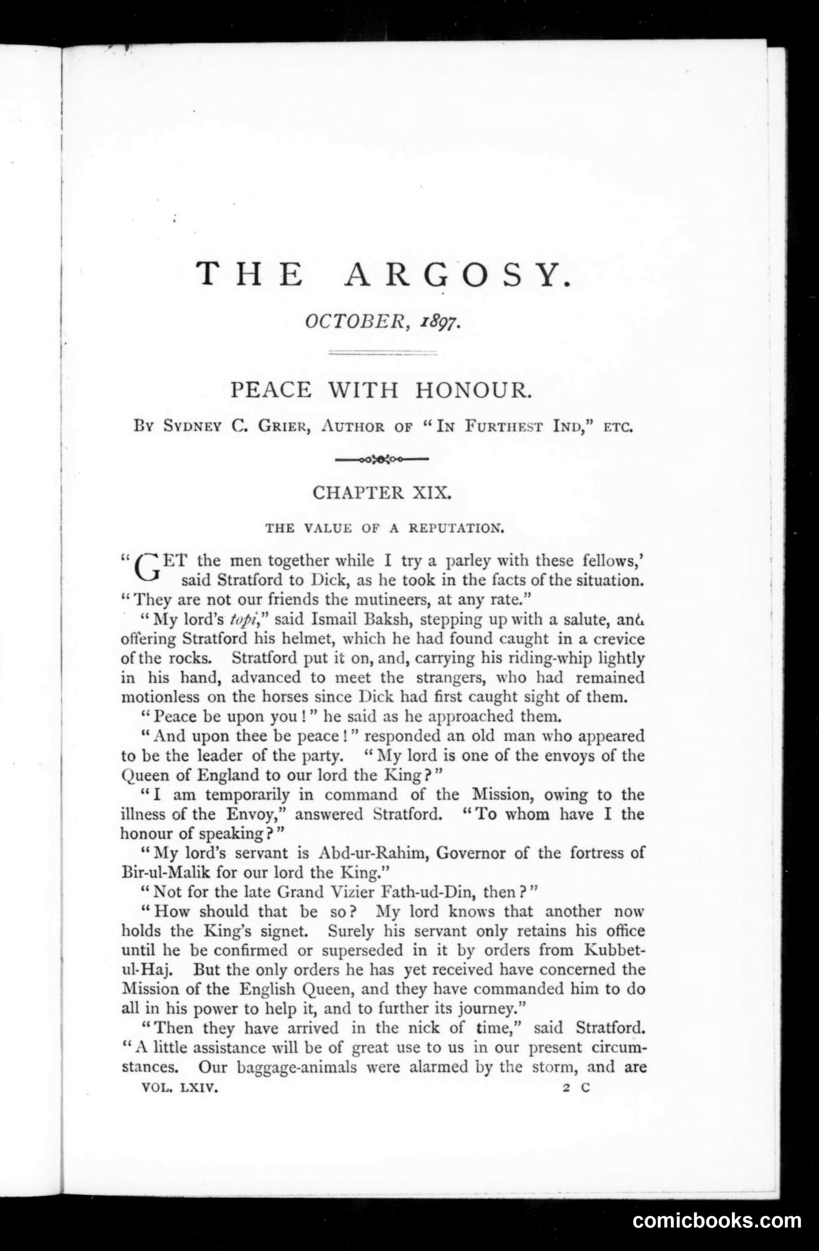The Argosy, Vol. 64