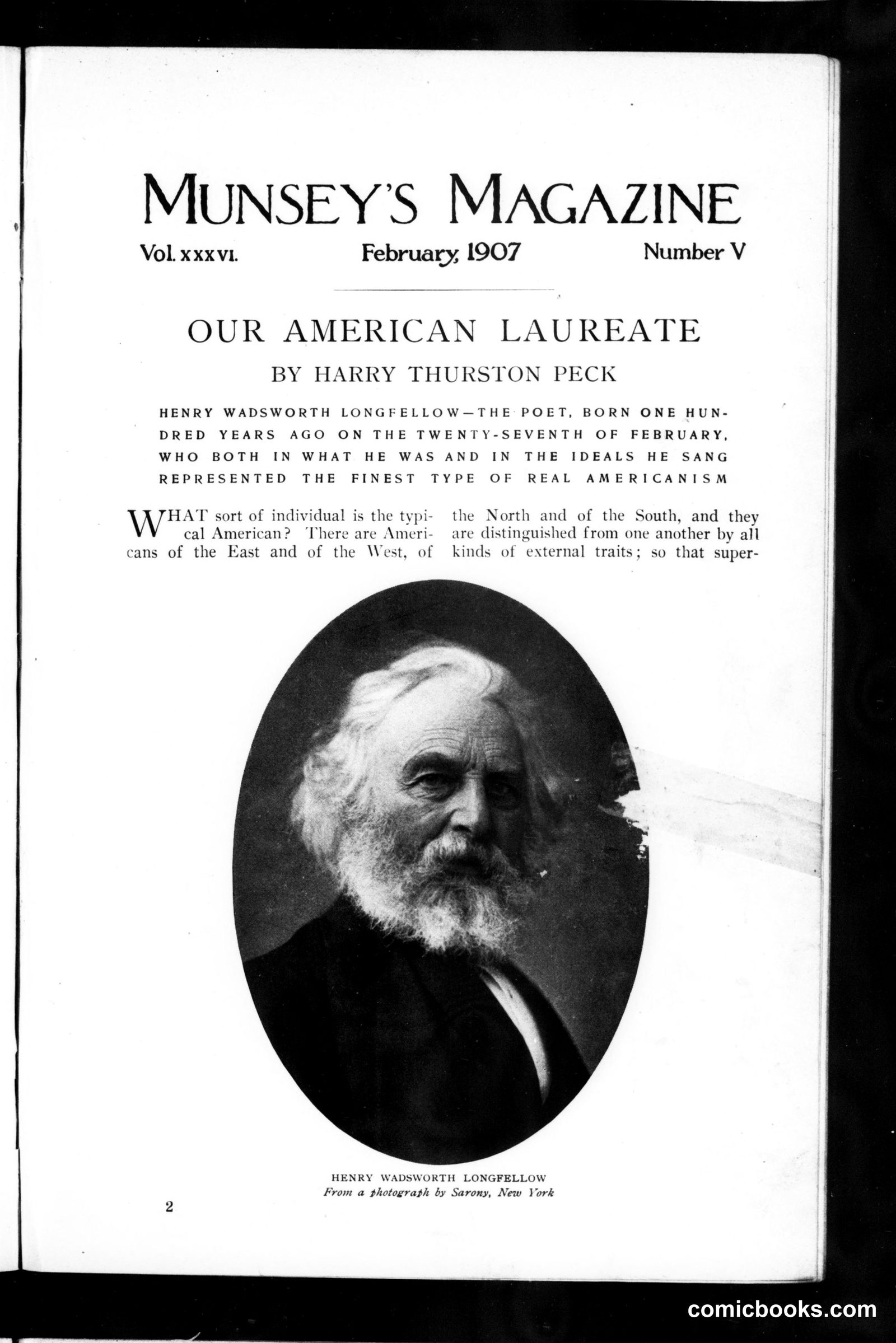 Munsey's Magazine, February 1907
