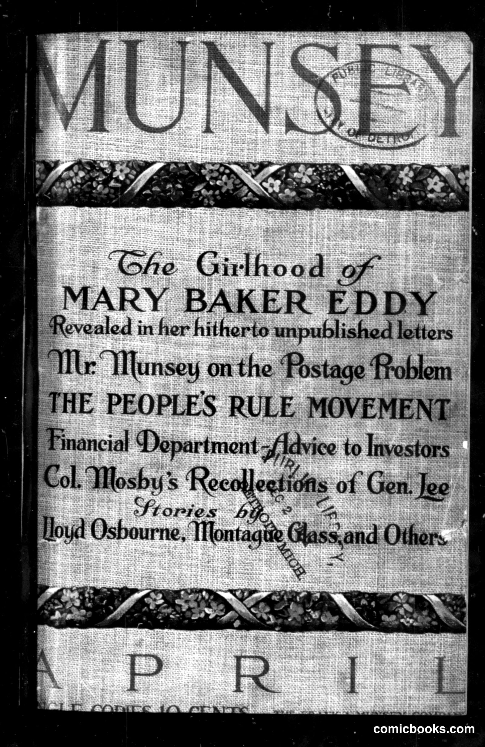 Munsey's Magazine, April 1911