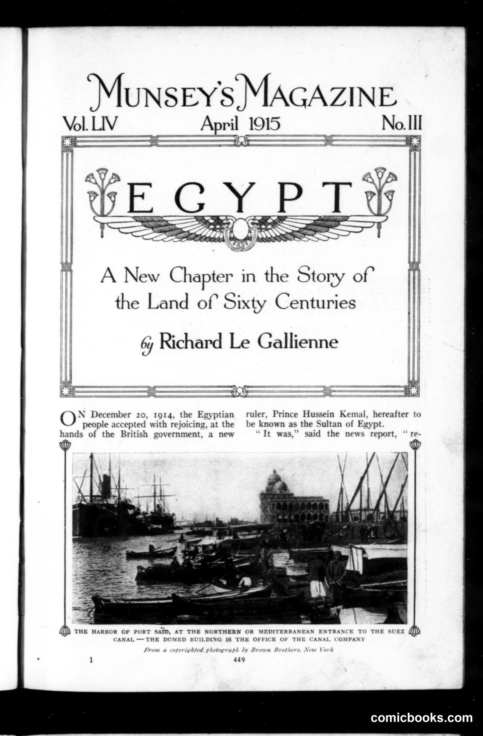 Munsey's Magazine, April 1915