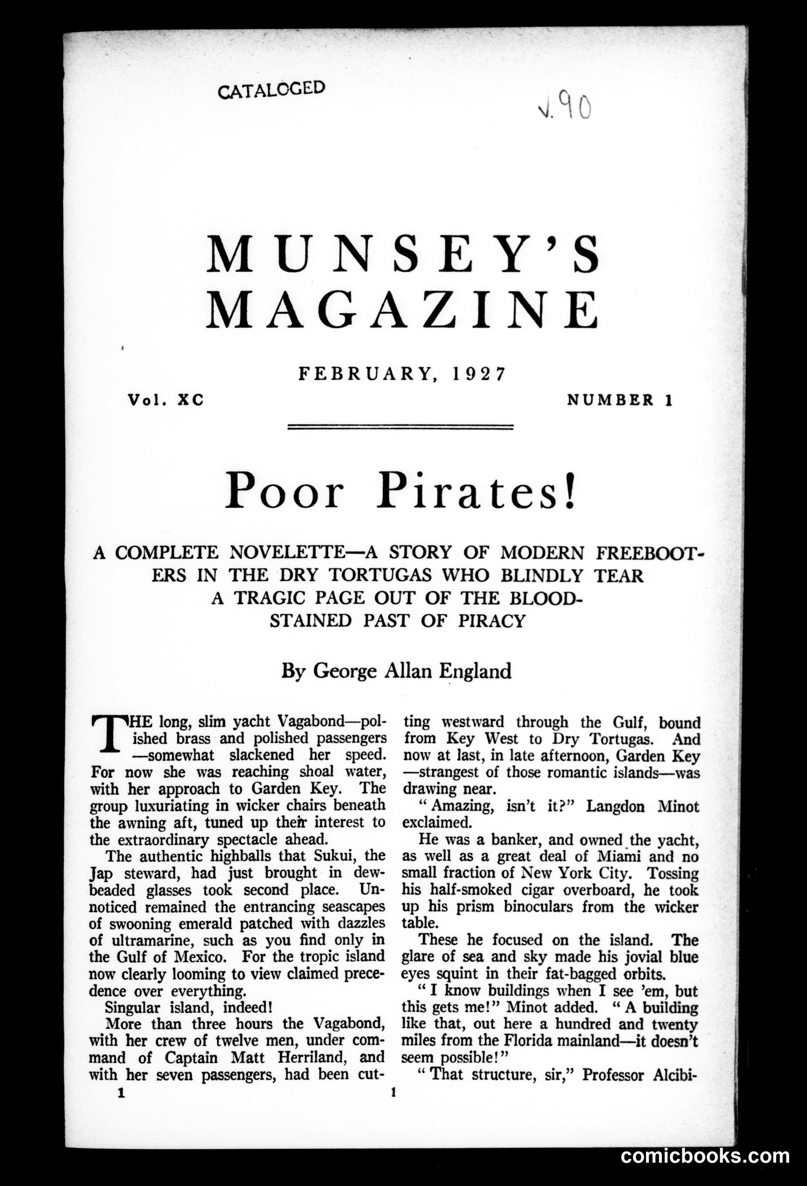 Munsey's Magazine, February 1927