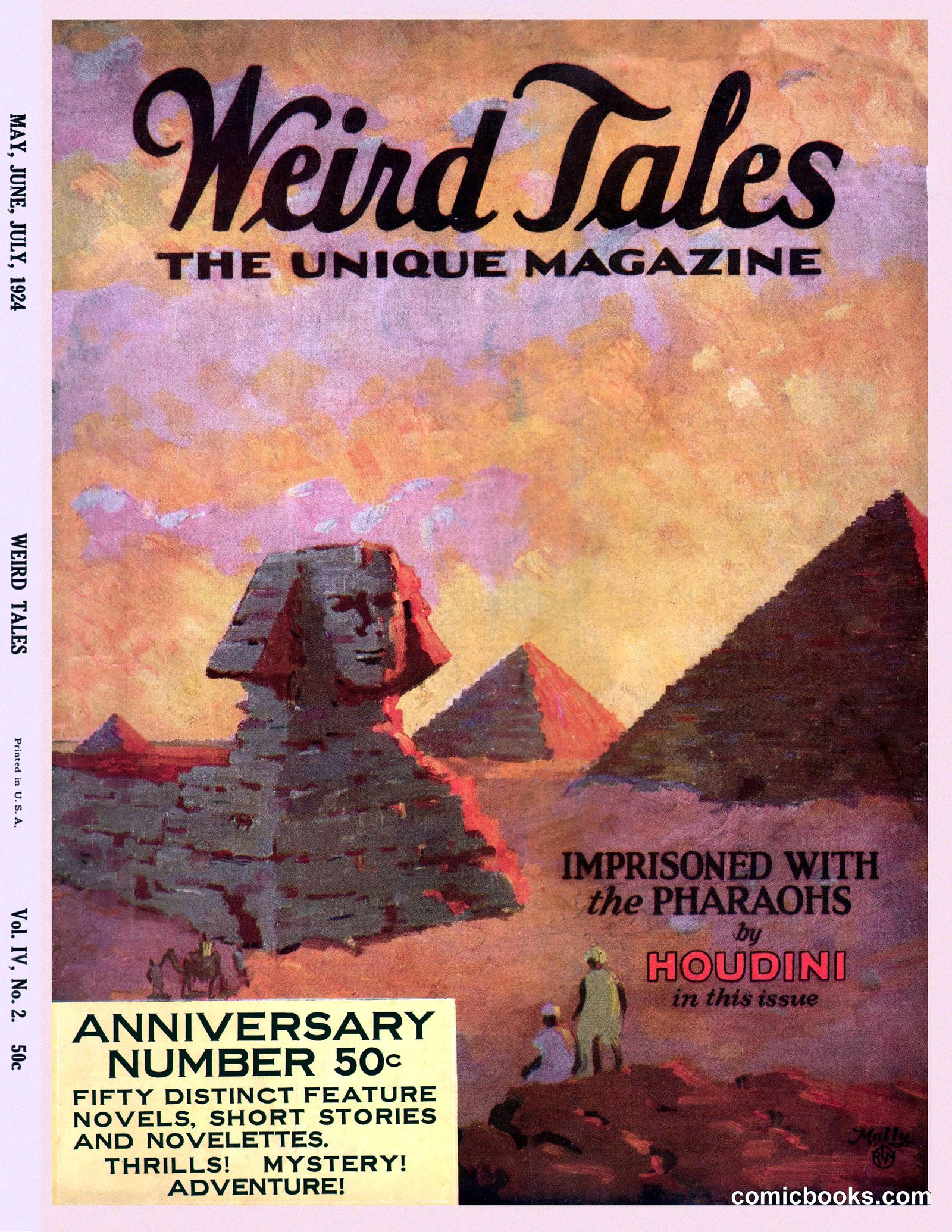 Weird Tales, Vol. IV, No. 2