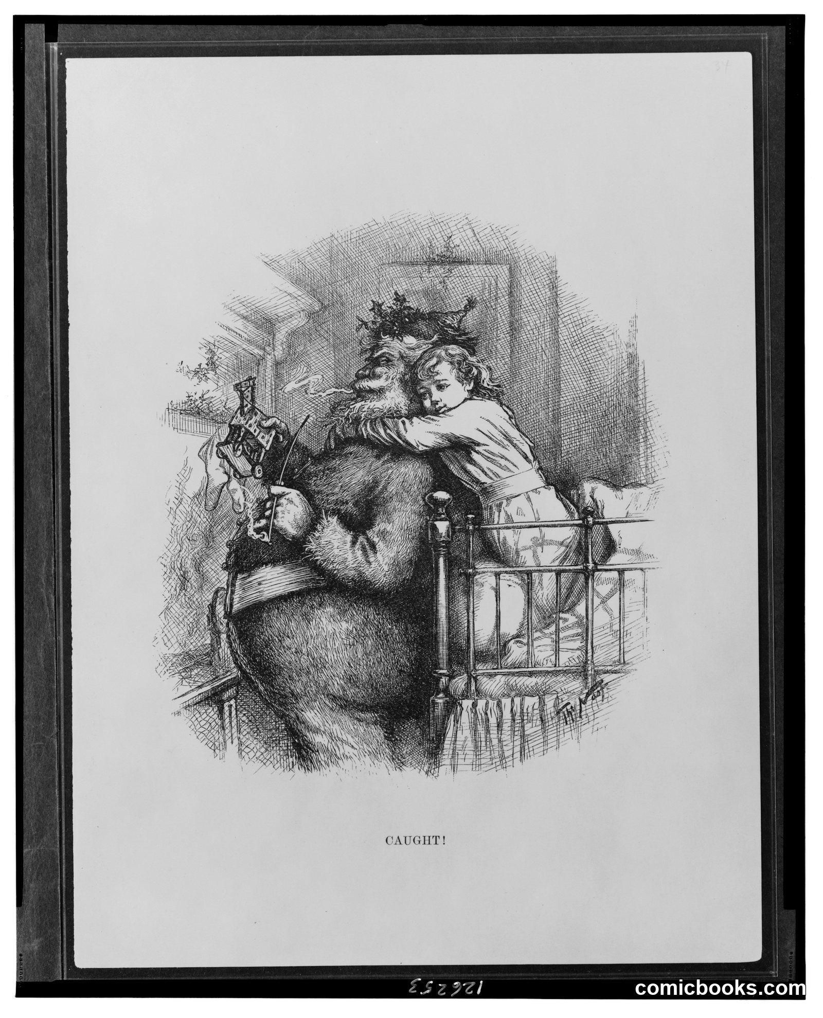 "Caught!" by Nast, Thomas, 1840-1902, artist