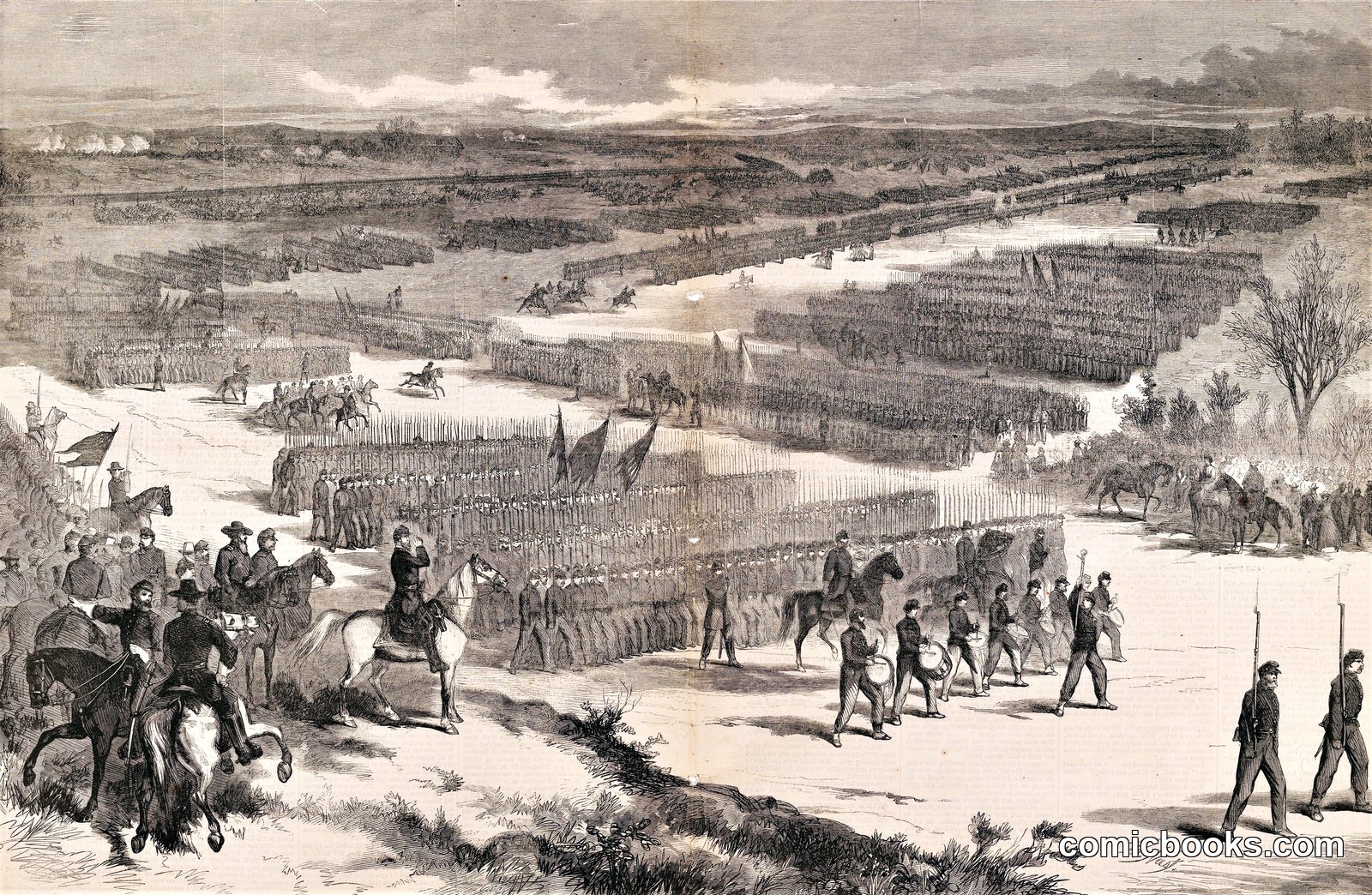 Grand Review of the Army of the Potomac by Thomas Nast    /    Harper's Weekly