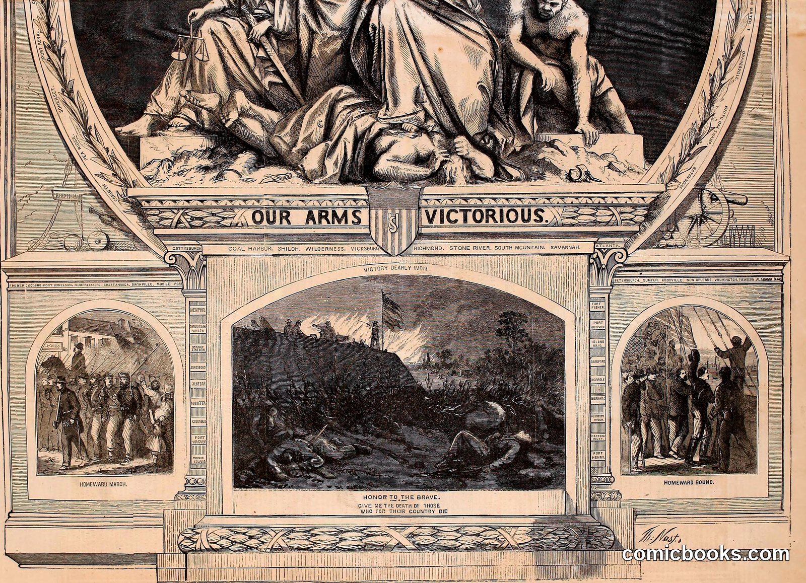 Our Arms Victorious by Internet Archive Book Images