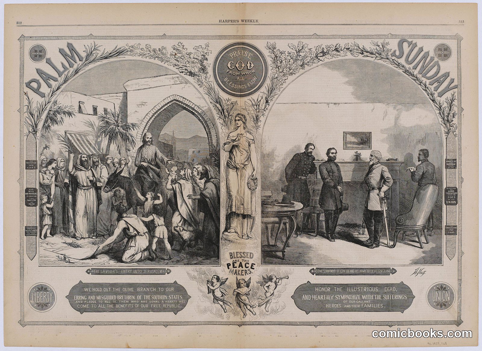 Palm Sunday by Thomas Nast