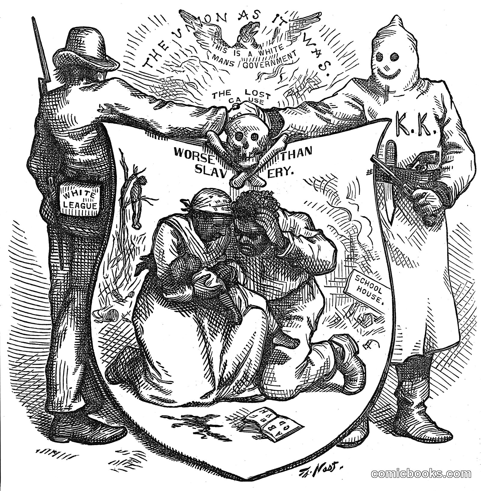 The Union as It Was by Thomas Nast