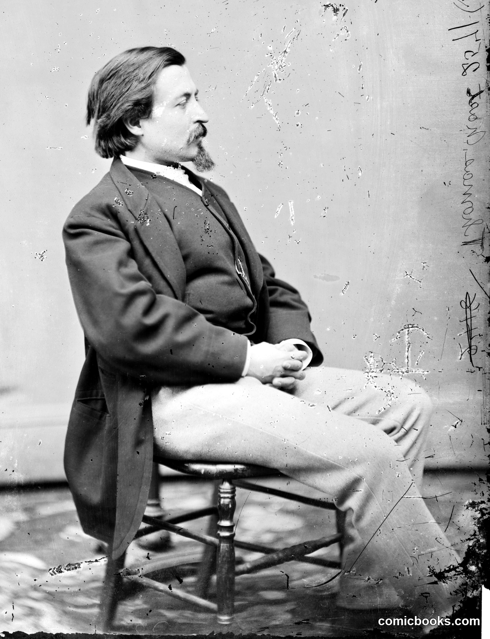 Thomas Nast, Photographer's Portrait by Mathew Benjamin Brady    /    Levin Corbin Handy