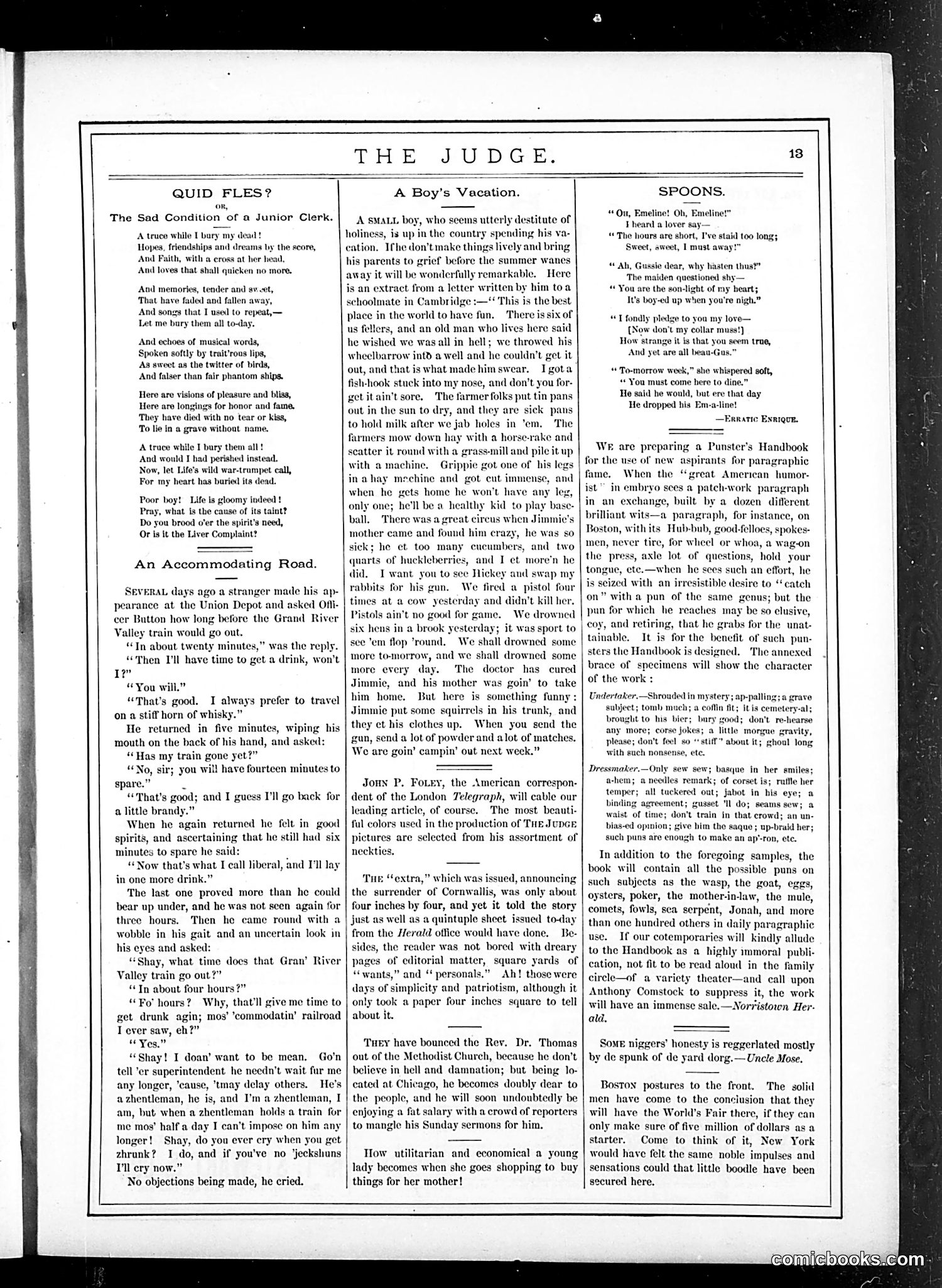 Judge — October 29, 1881 — page 13 of 16