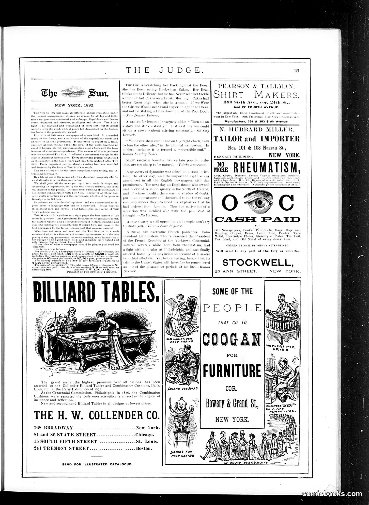 Judge — November 26, 1881 — page 15 of 16