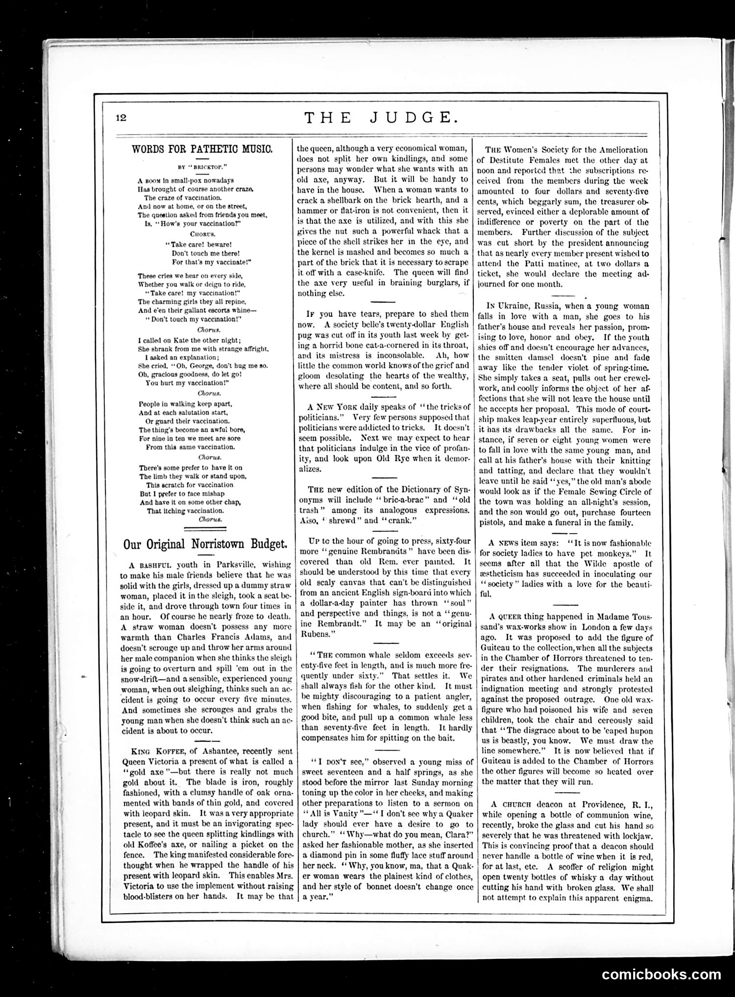 Judge — February 18, 1882 — page 12 of 16