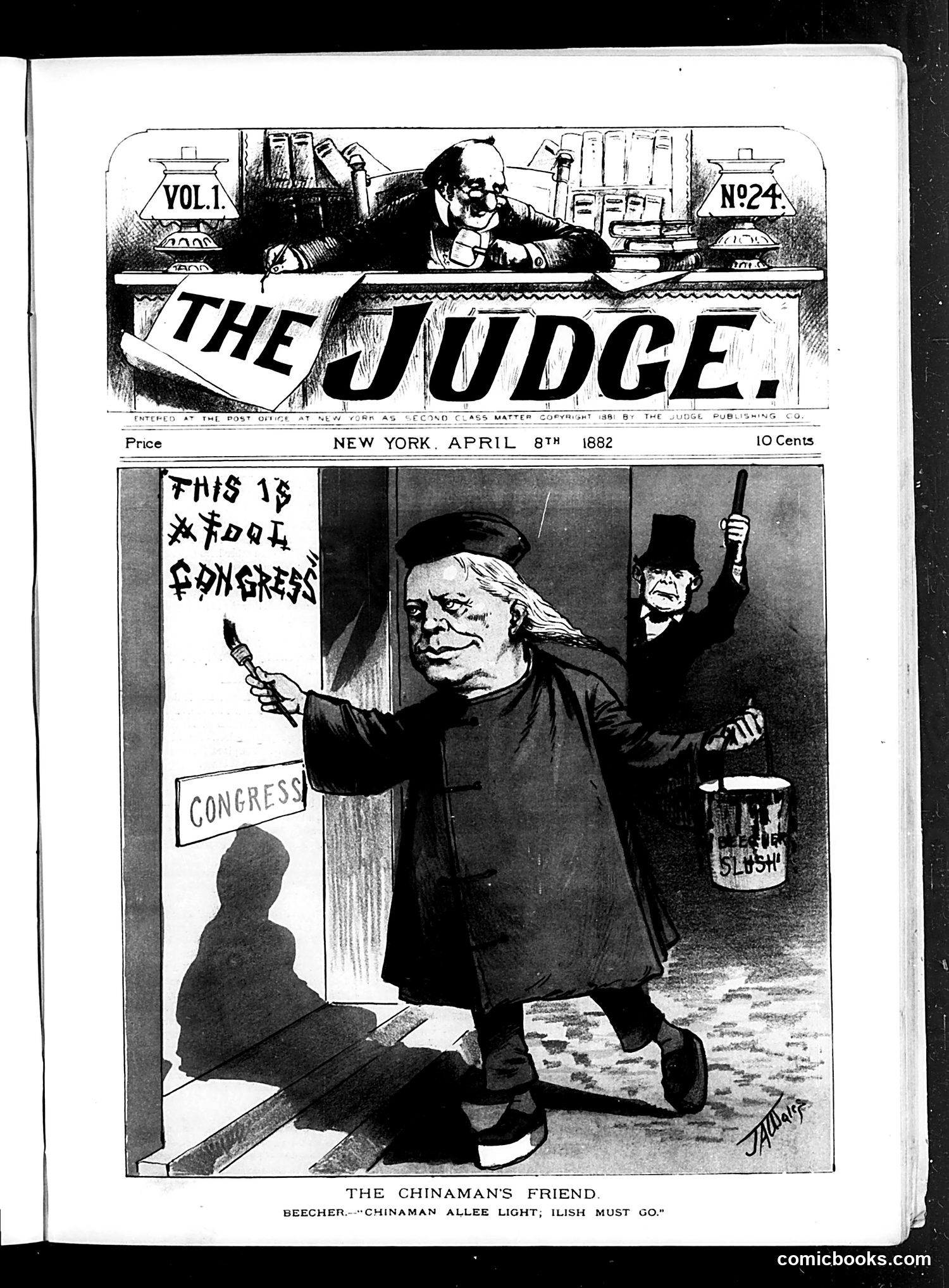 Judge — April 8, 1882