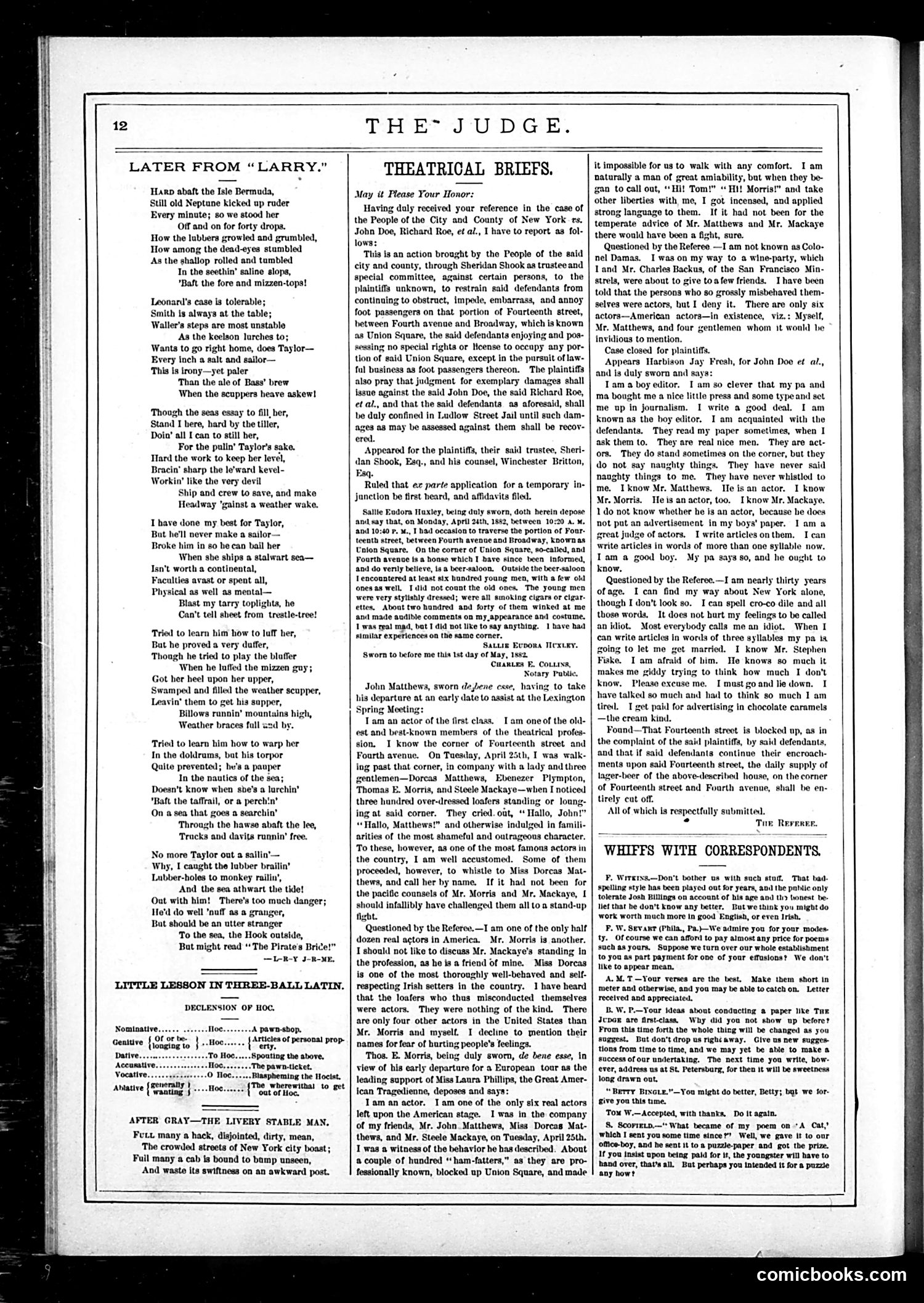 Judge — May 13, 1882 — page 12 of 16