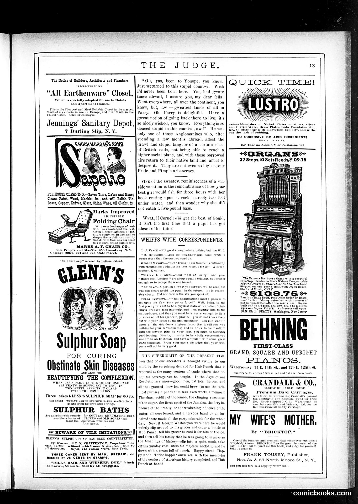 Judge — September 16, 1882 — page 13 of 16