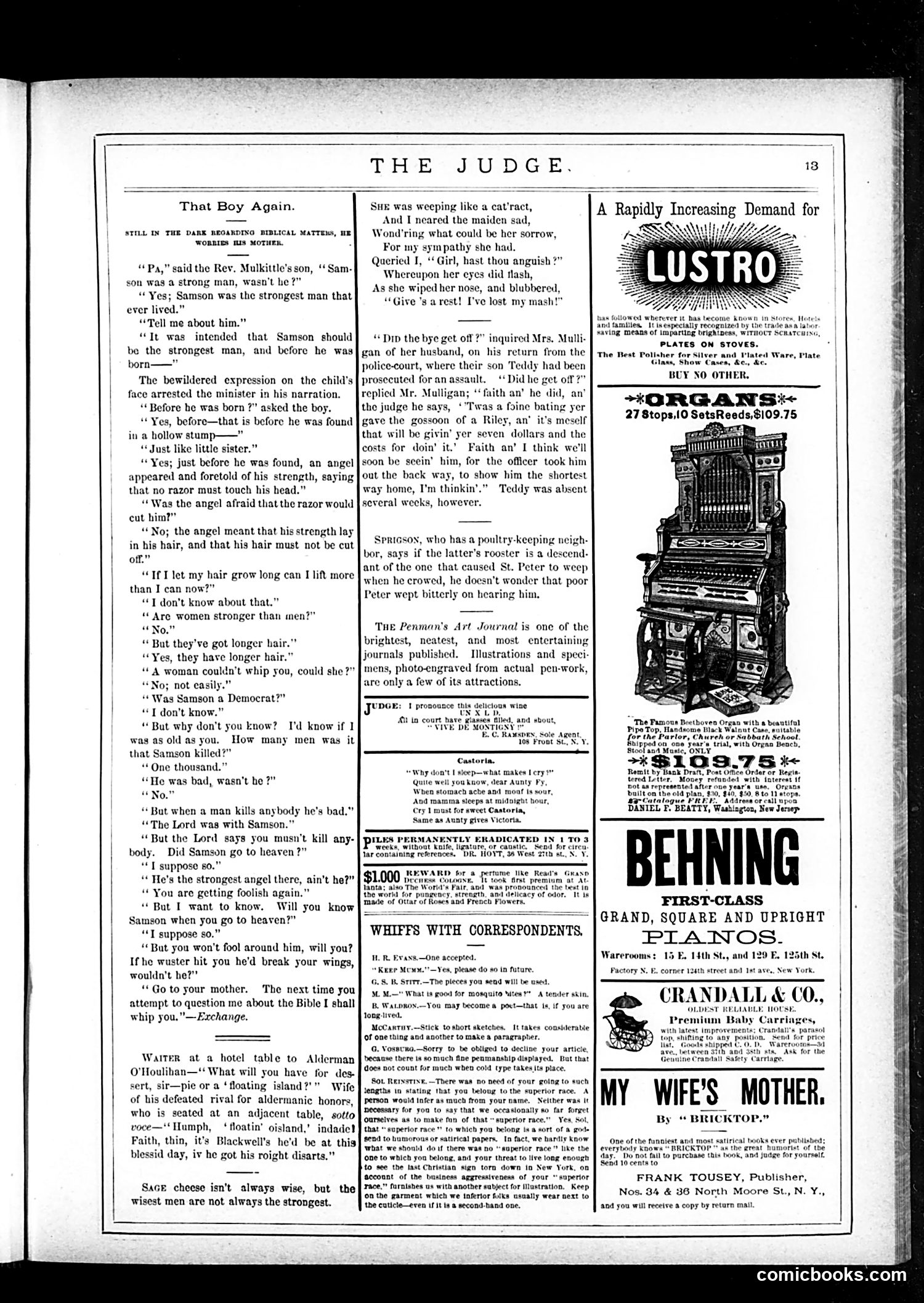 Judge — September 23, 1882 — page 13 of 16