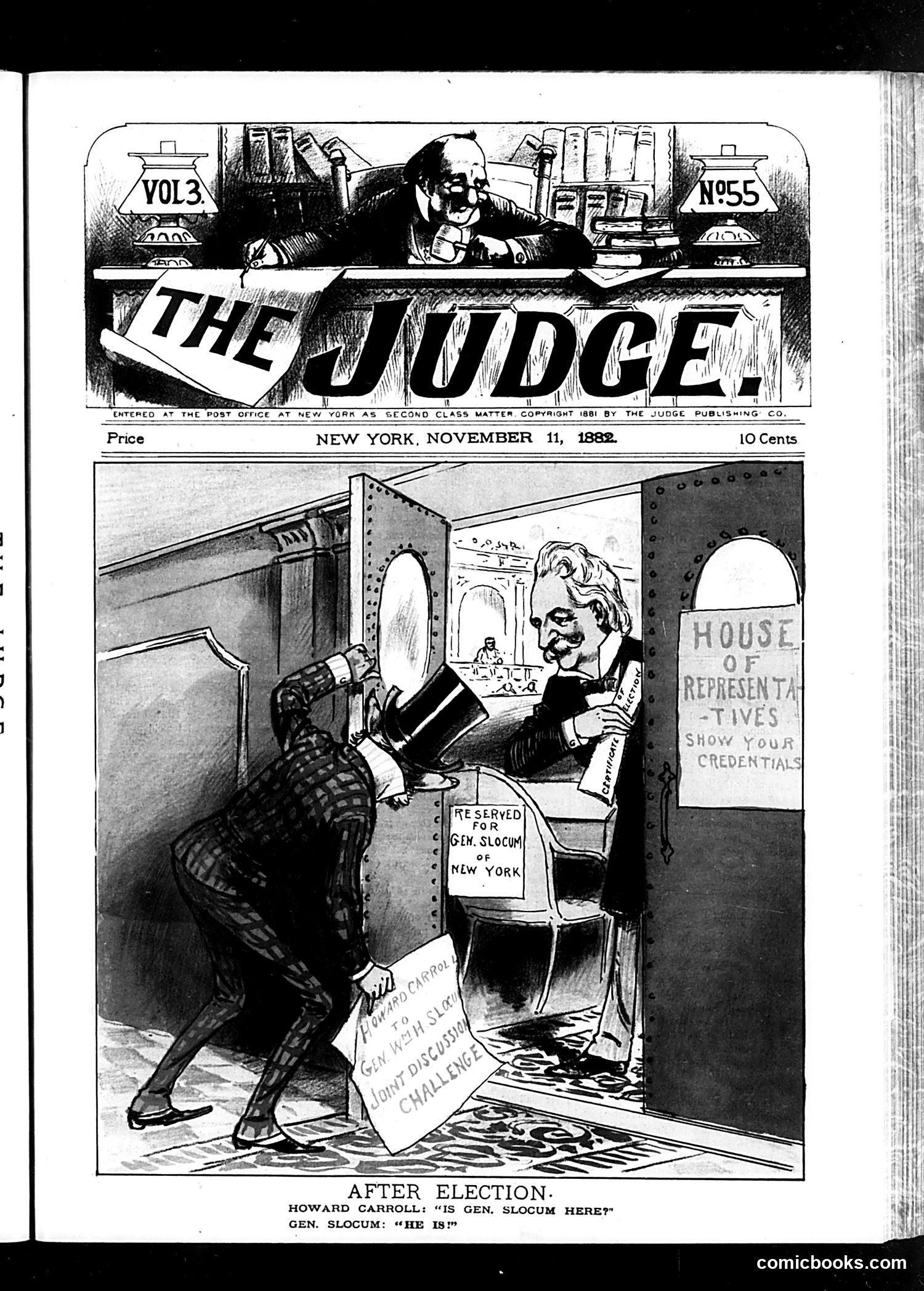 Judge — November 11, 1882
