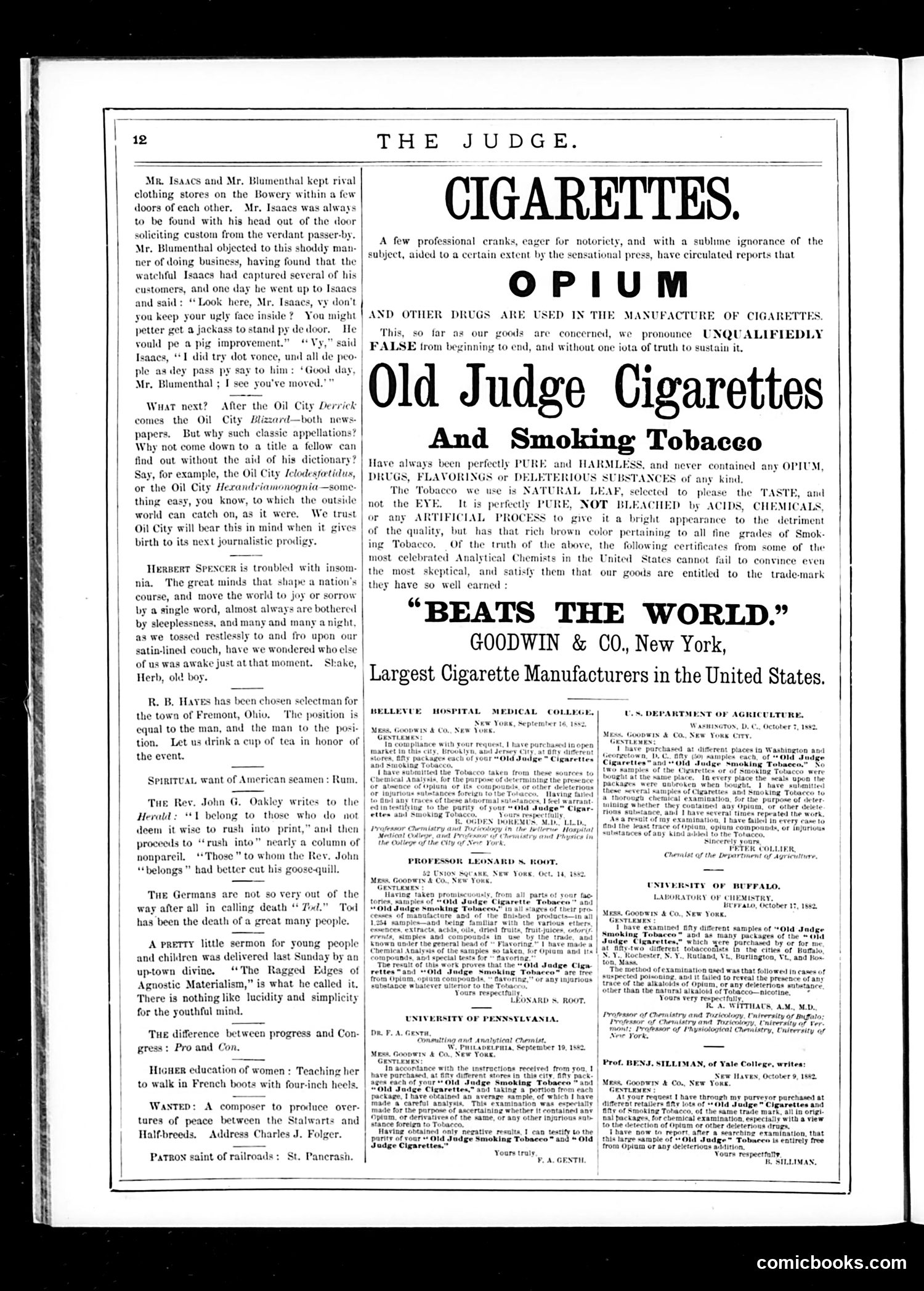 Judge — November 18, 1882 — page 12 of 16