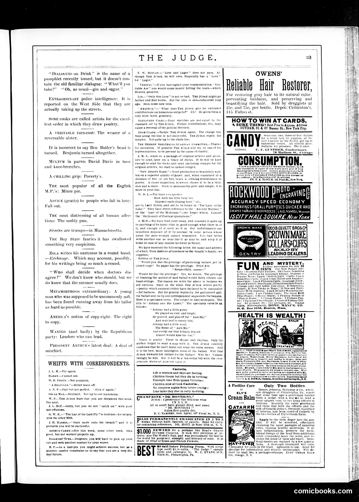Judge — November 25, 1882 — page 13 of 16