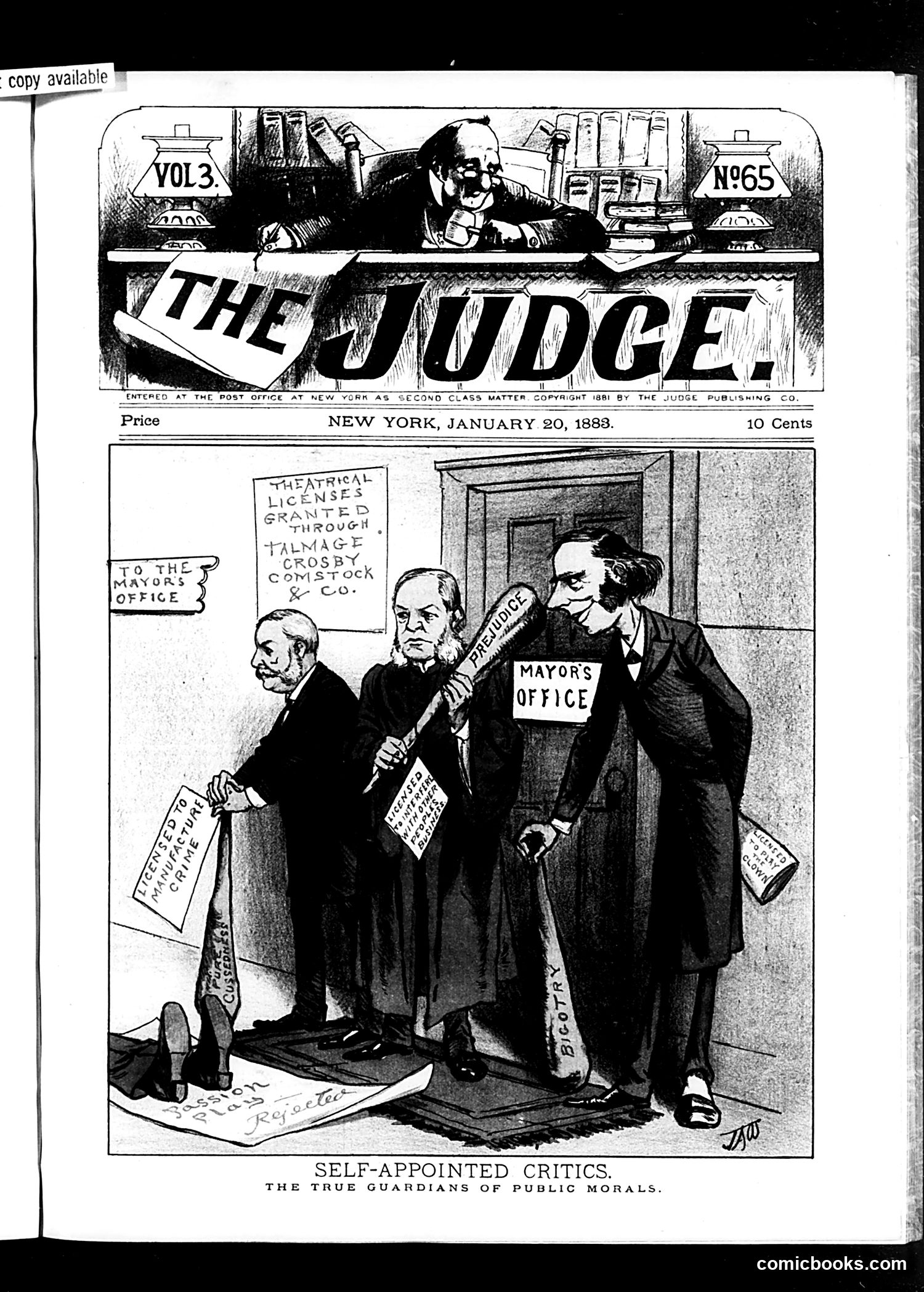 Judge — January 20, 1883