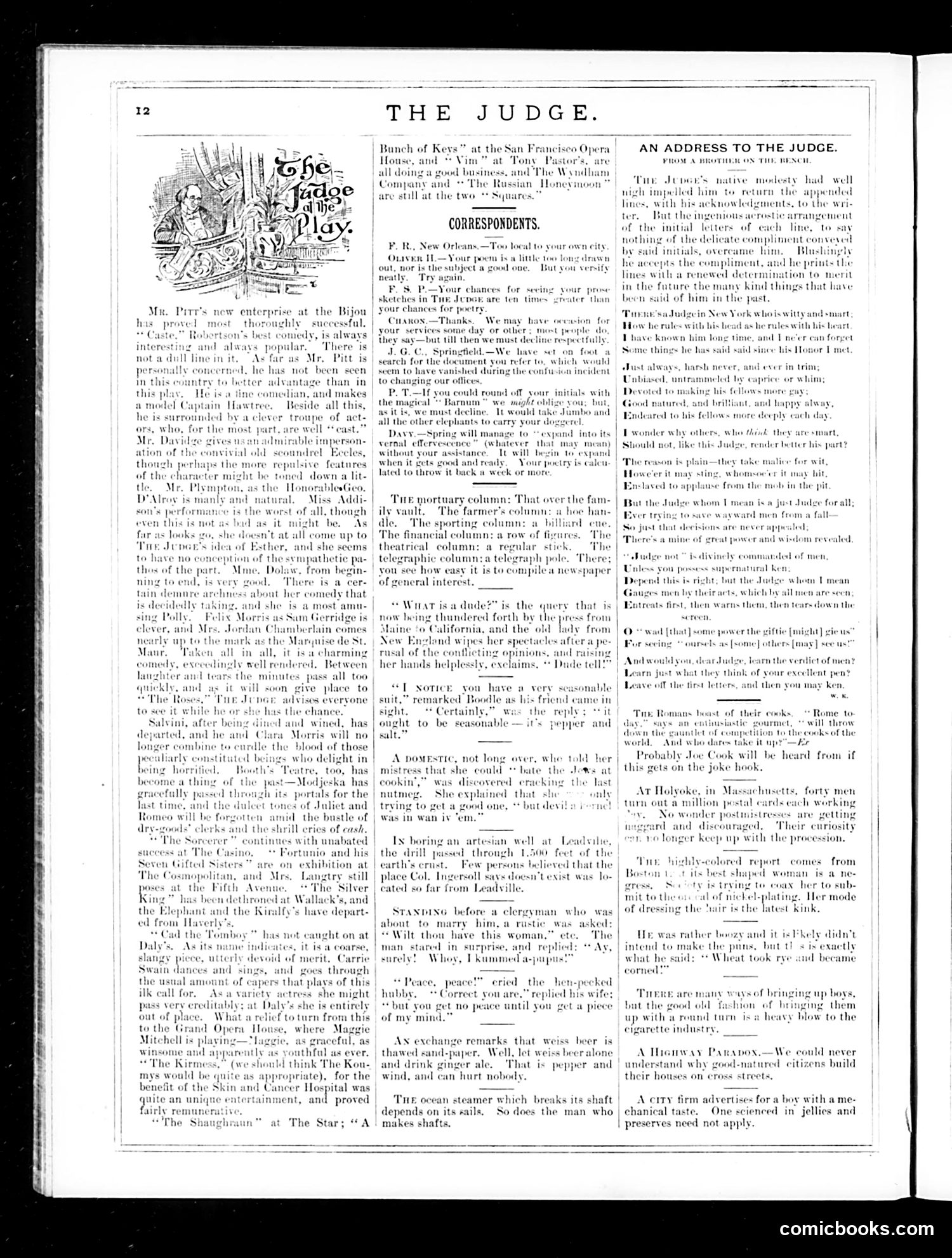 Judge — May 12, 1883 — page 12 of 16