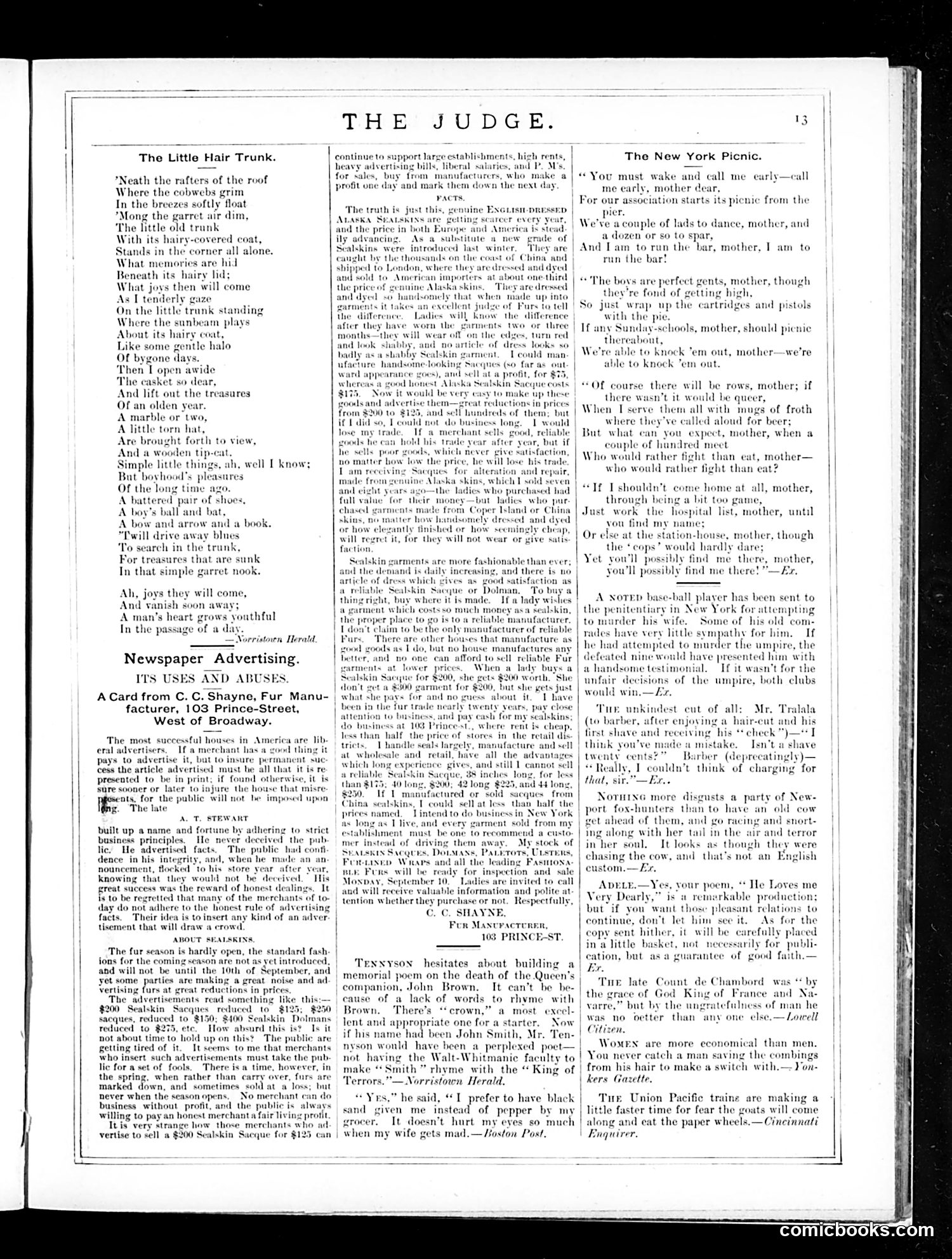 Judge — September 29, 1883 — page 13 of 16
