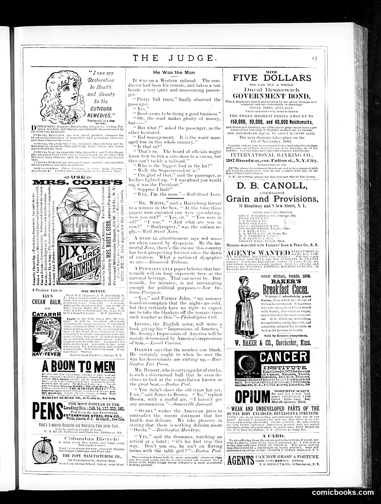 Judge — November 3, 1883 — page 15 of 16