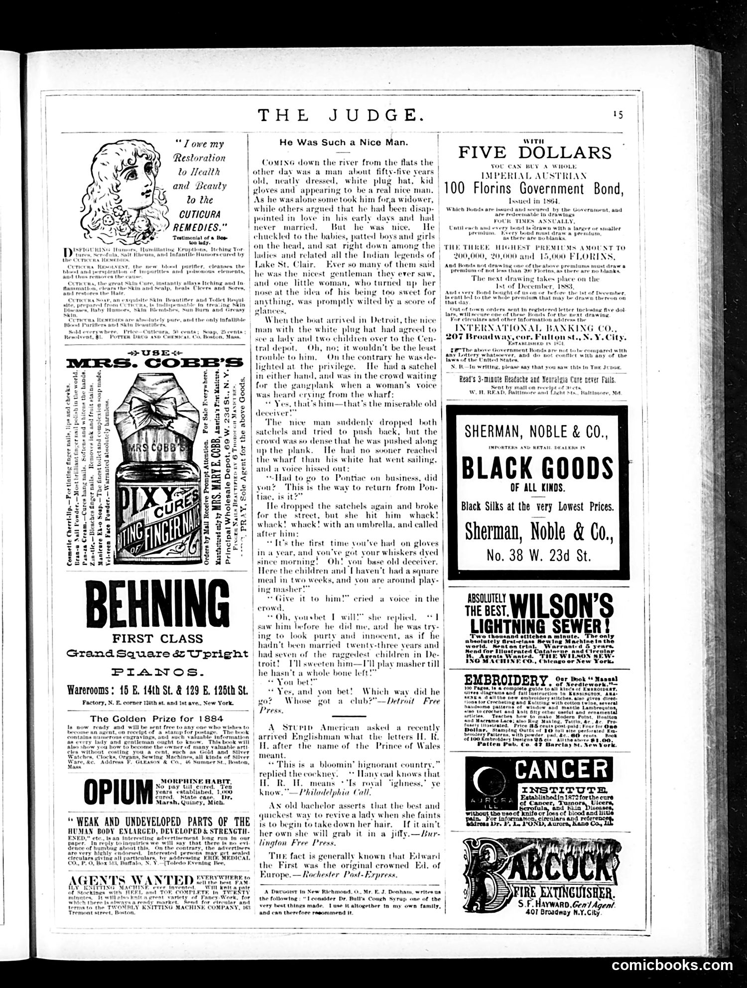 Judge — November 24, 1883 — page 15 of 16