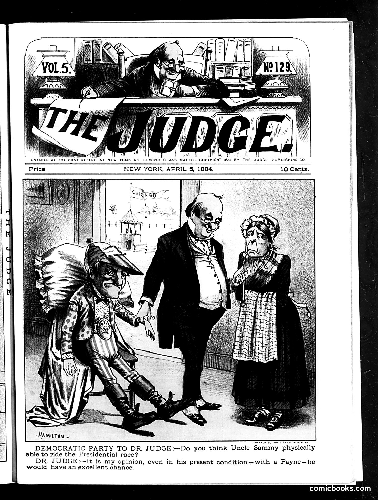 Judge — April 5, 1884