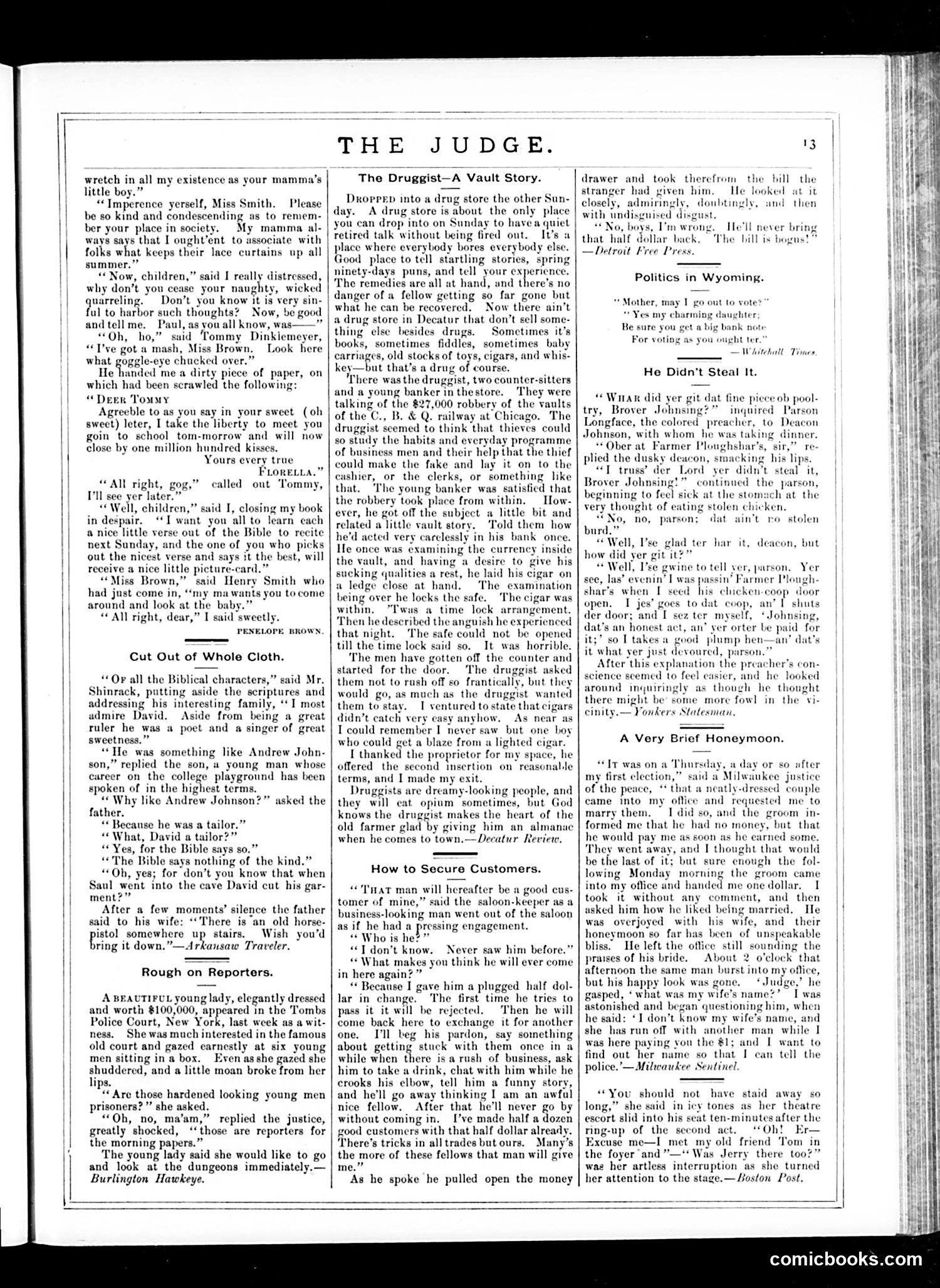 Judge — April 19, 1884 — page 13 of 16