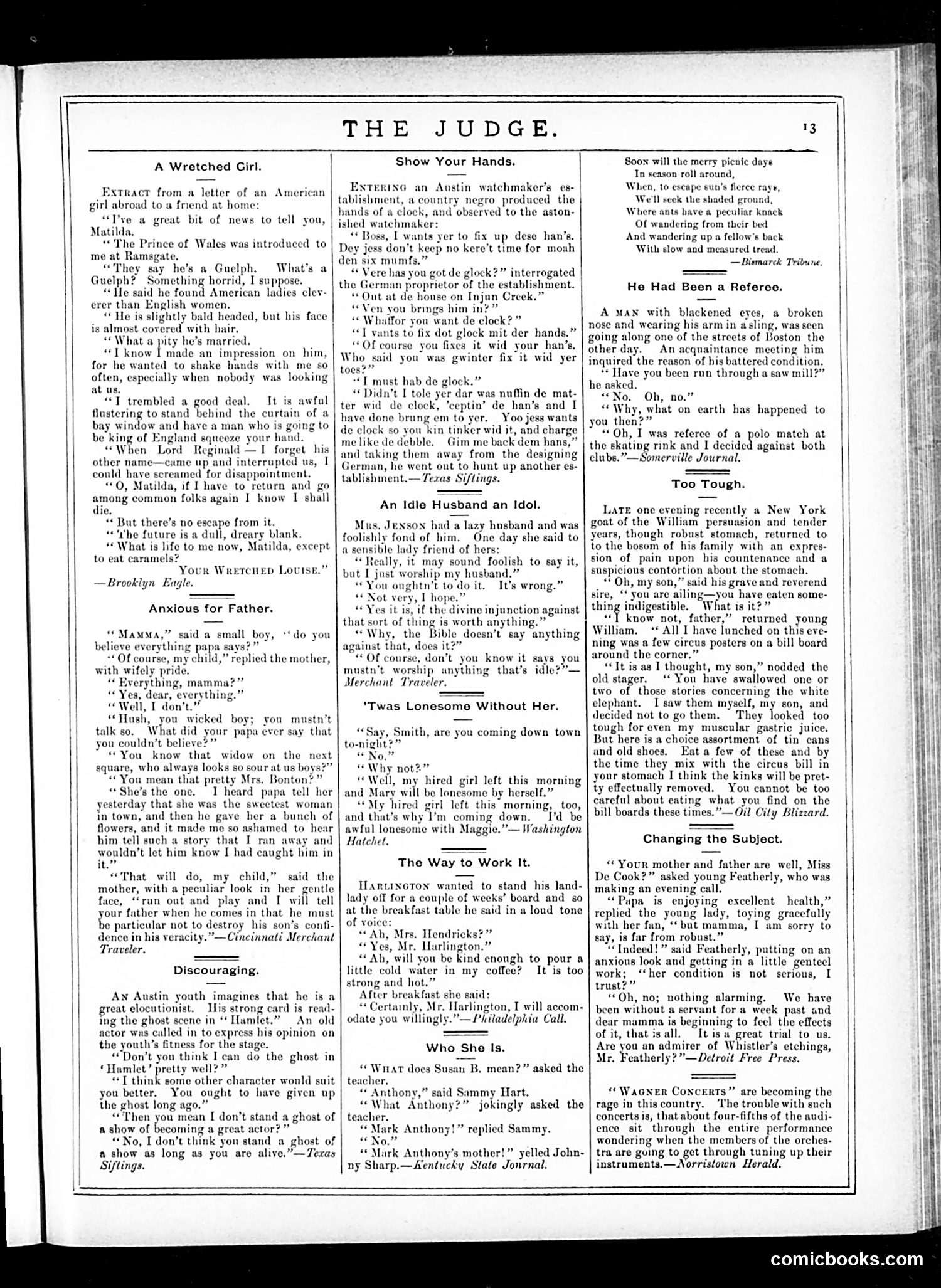 Judge — May 17, 1884 — page 13 of 16