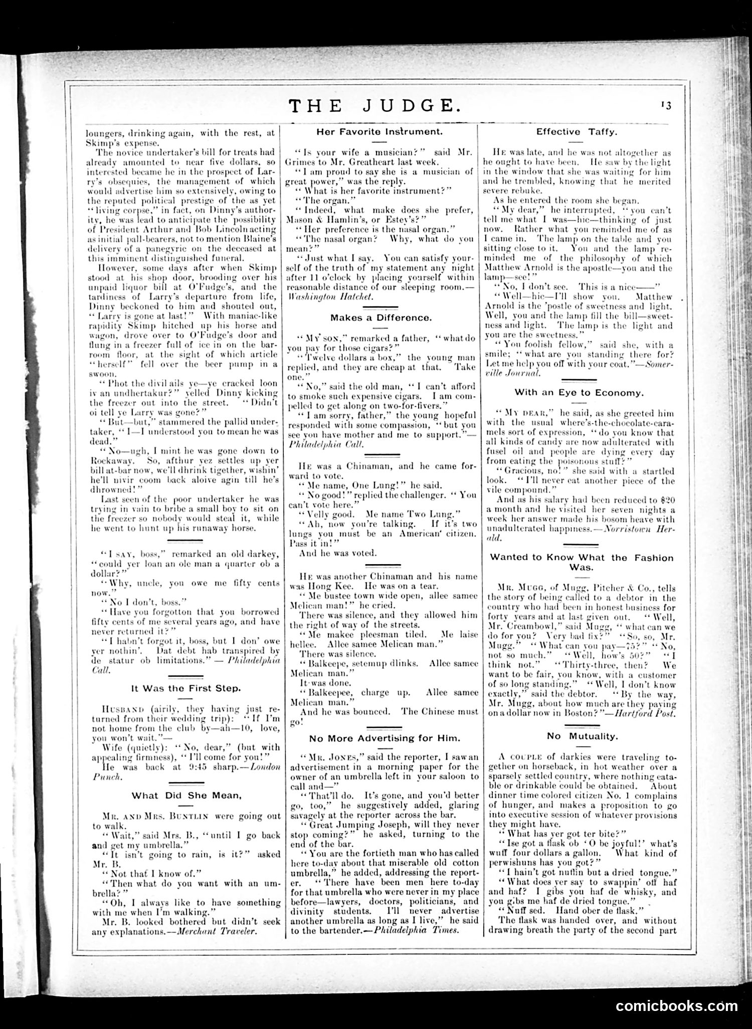 Judge — May 31, 1884 — page 13 of 16