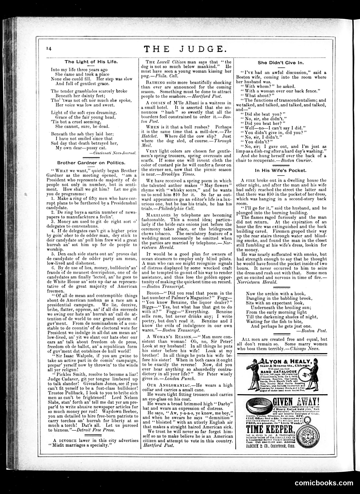 Judge — June 7, 1884 — page 14 of 16