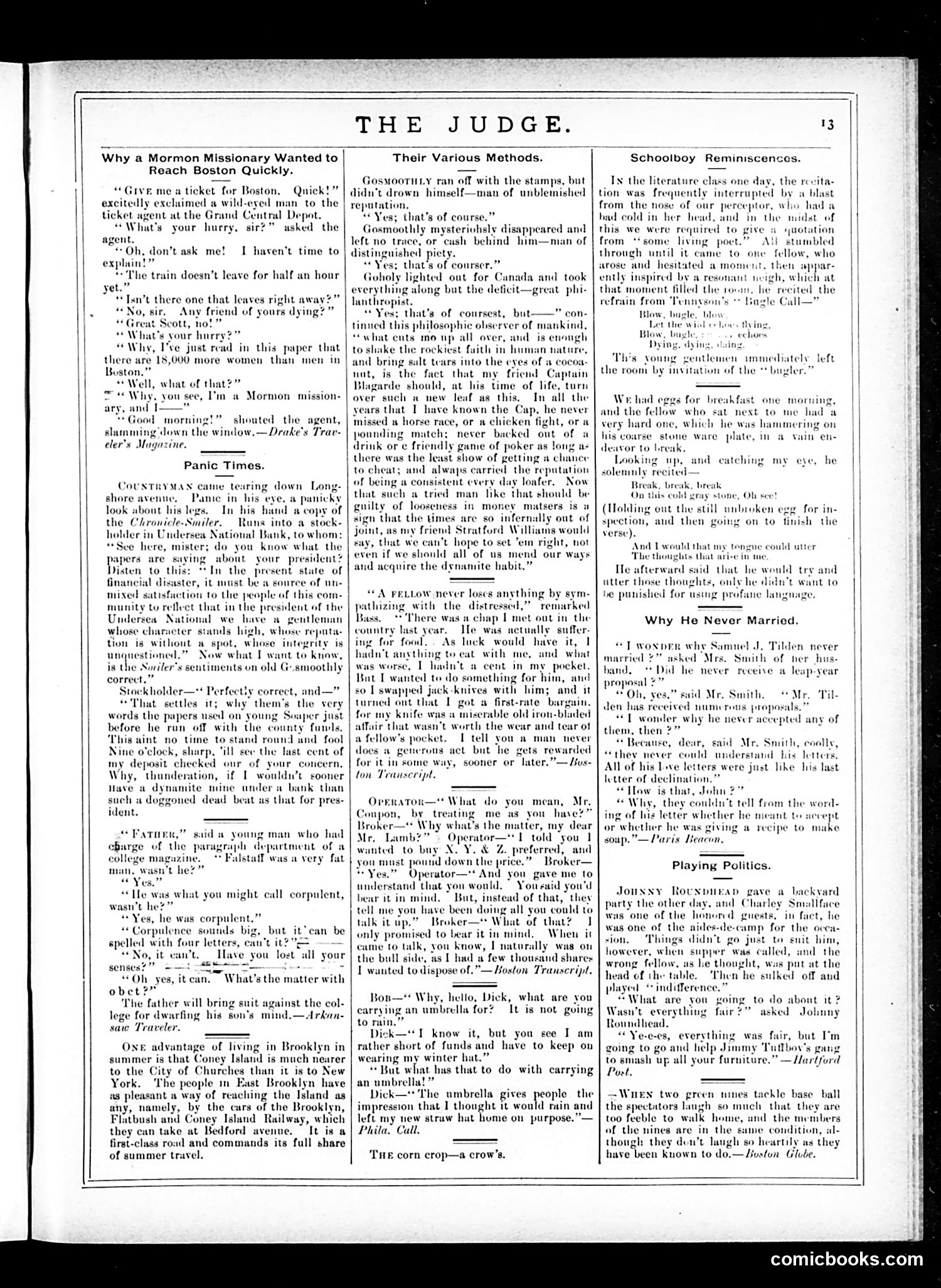 Judge — July 12, 1884 — page 13 of 16