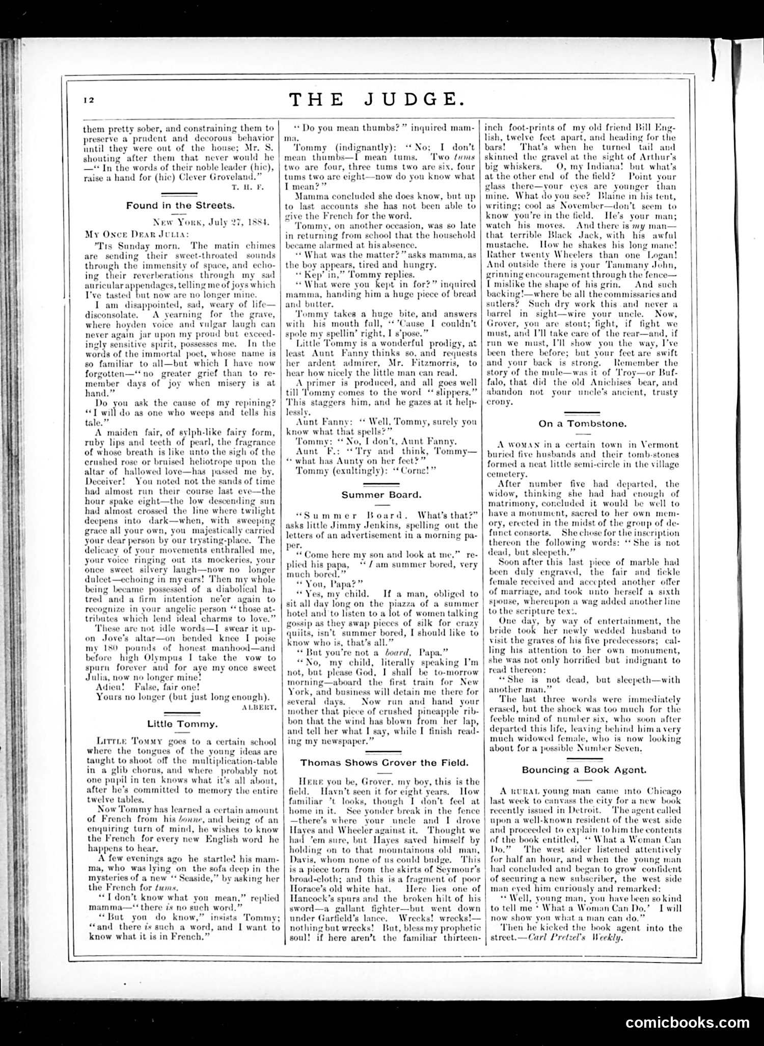 Judge — August 9, 1884 — page 12 of 16