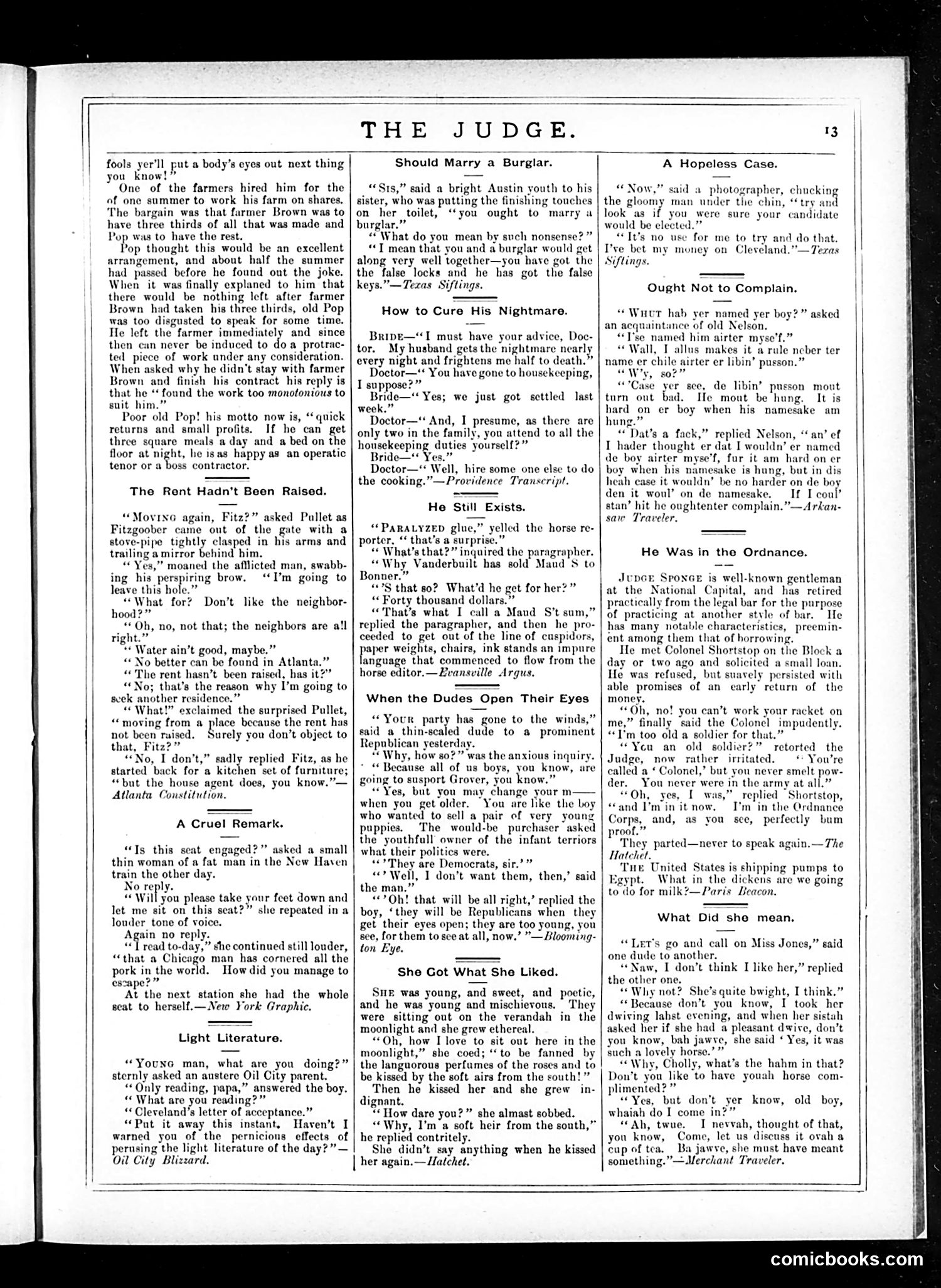 Judge — September 20, 1884 — page 13 of 16