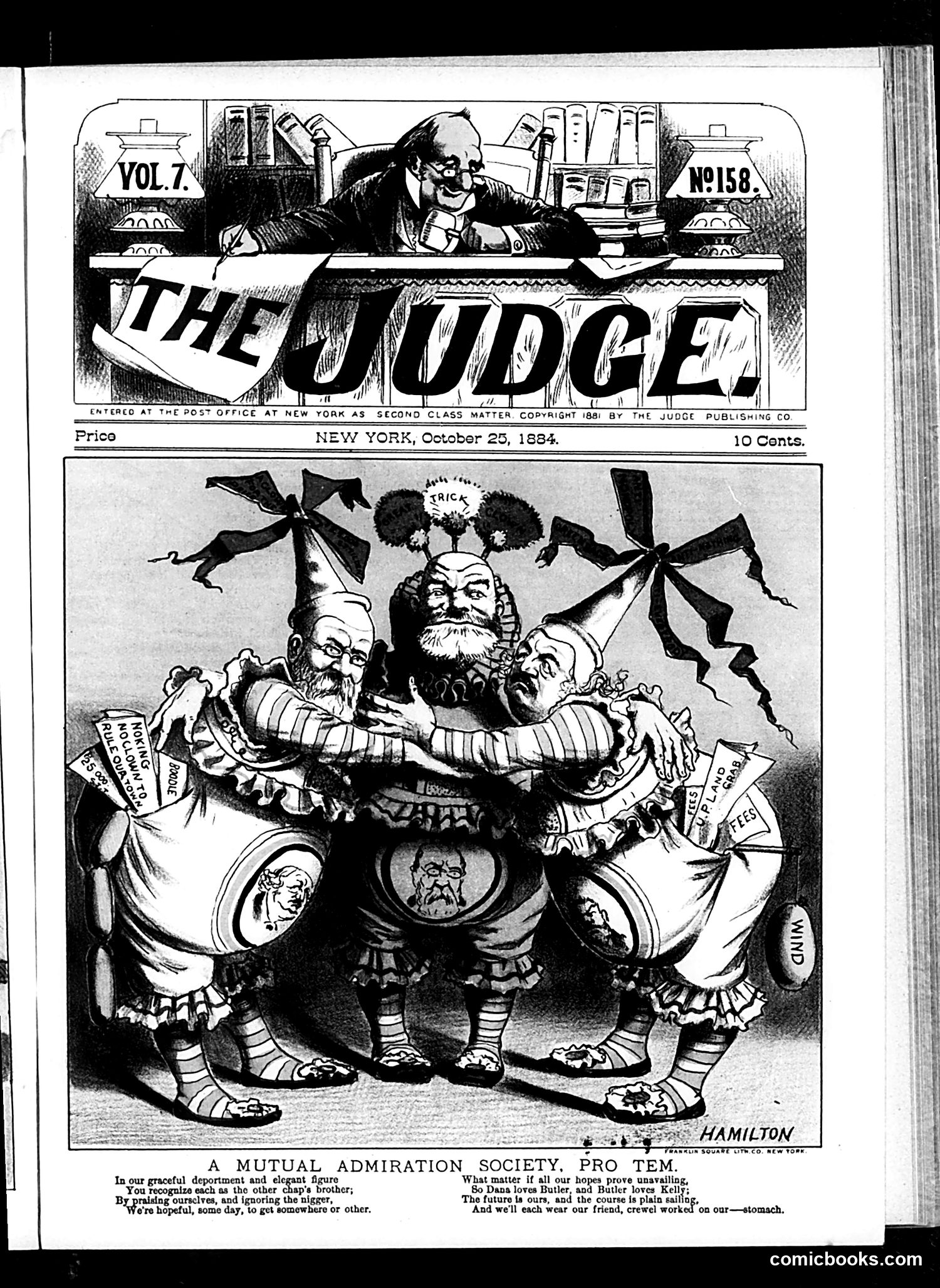 Judge — October 25, 1884