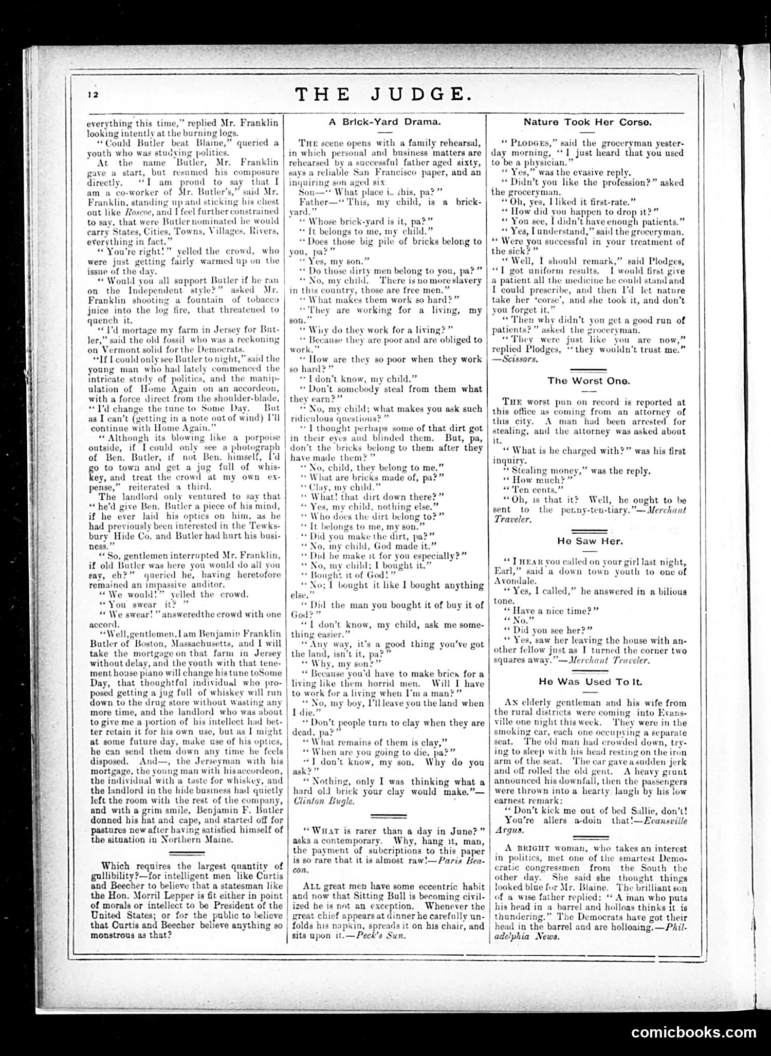 Judge — October 25, 1884 — page 12 of 16
