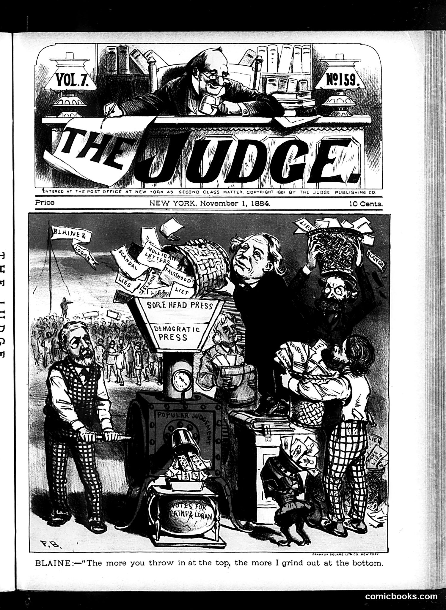 Judge — November 1, 1884
