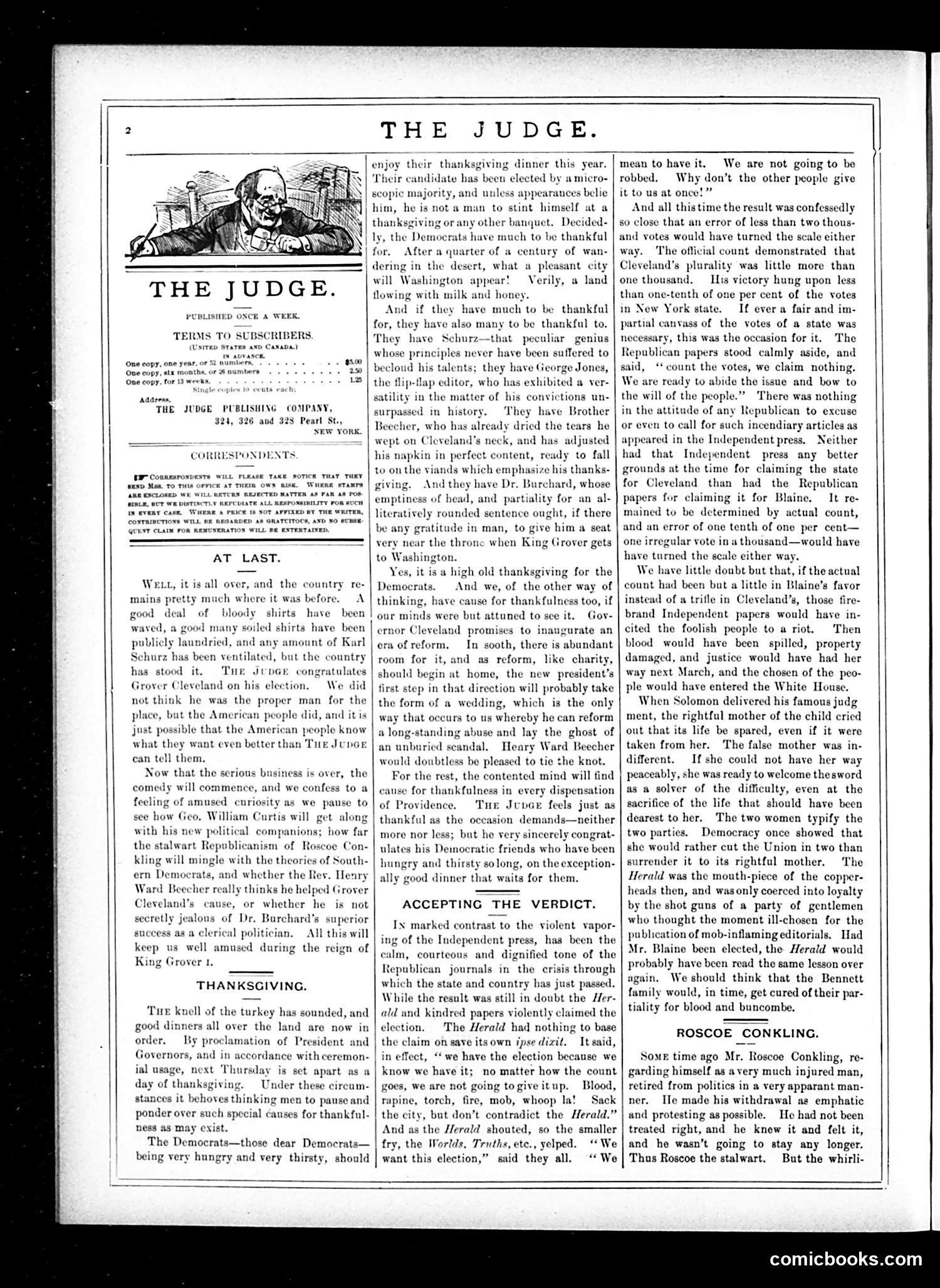 Judge — November 29, 1884 — page 2 of 16