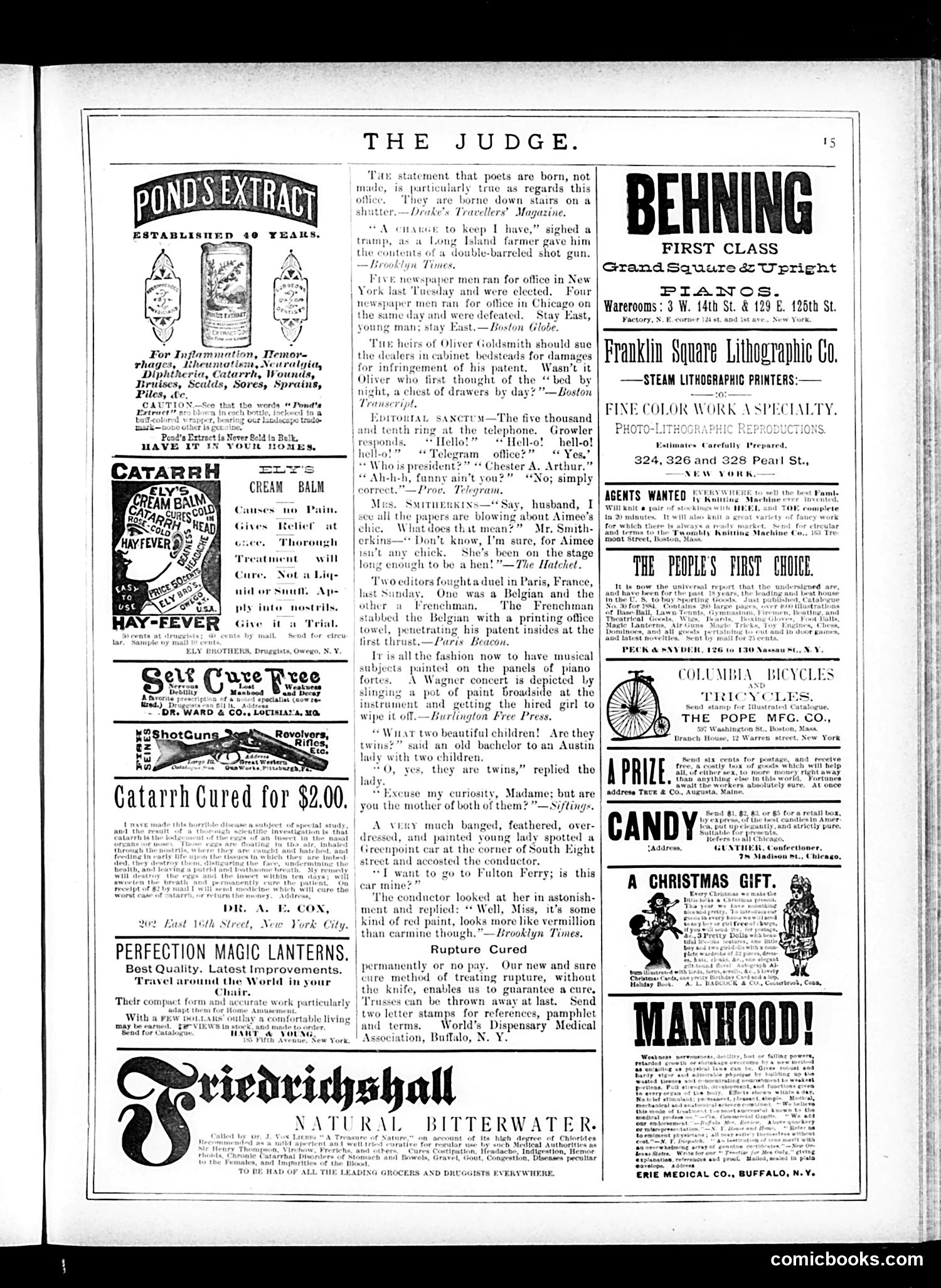 Judge — November 29, 1884 — page 15 of 16