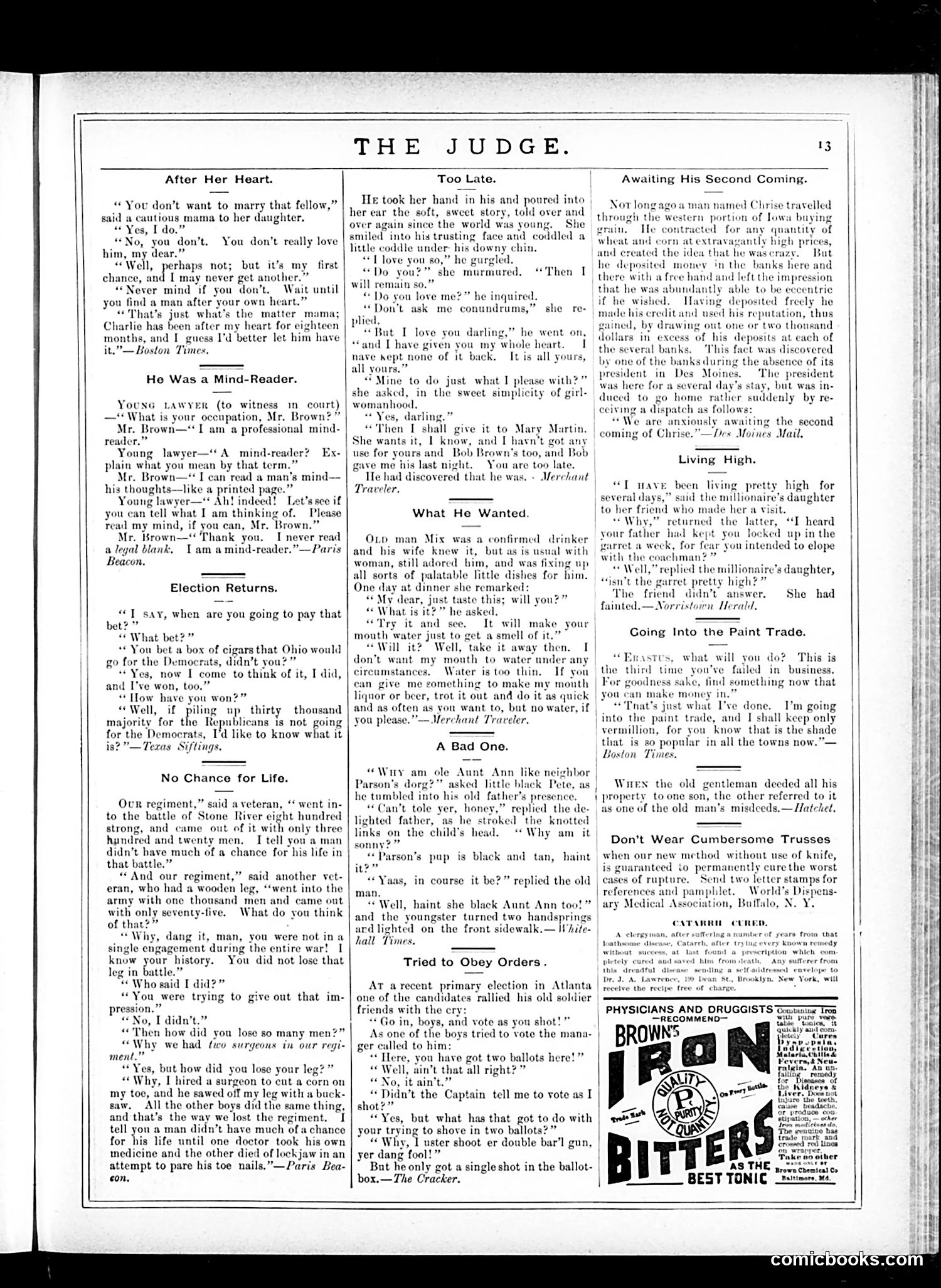 Judge — December 6, 1884 — page 13 of 16