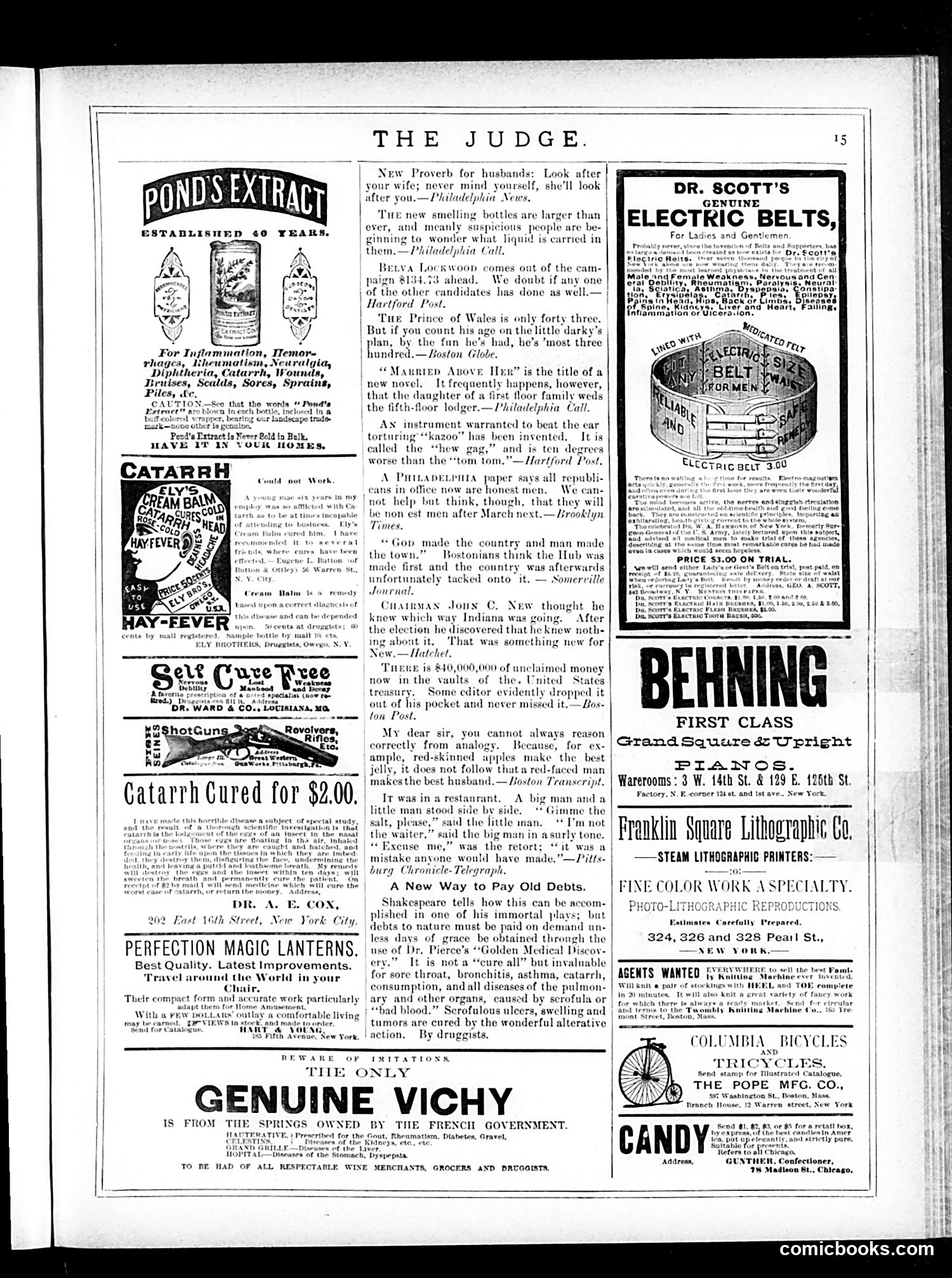Judge — December 6, 1884 — page 15 of 16
