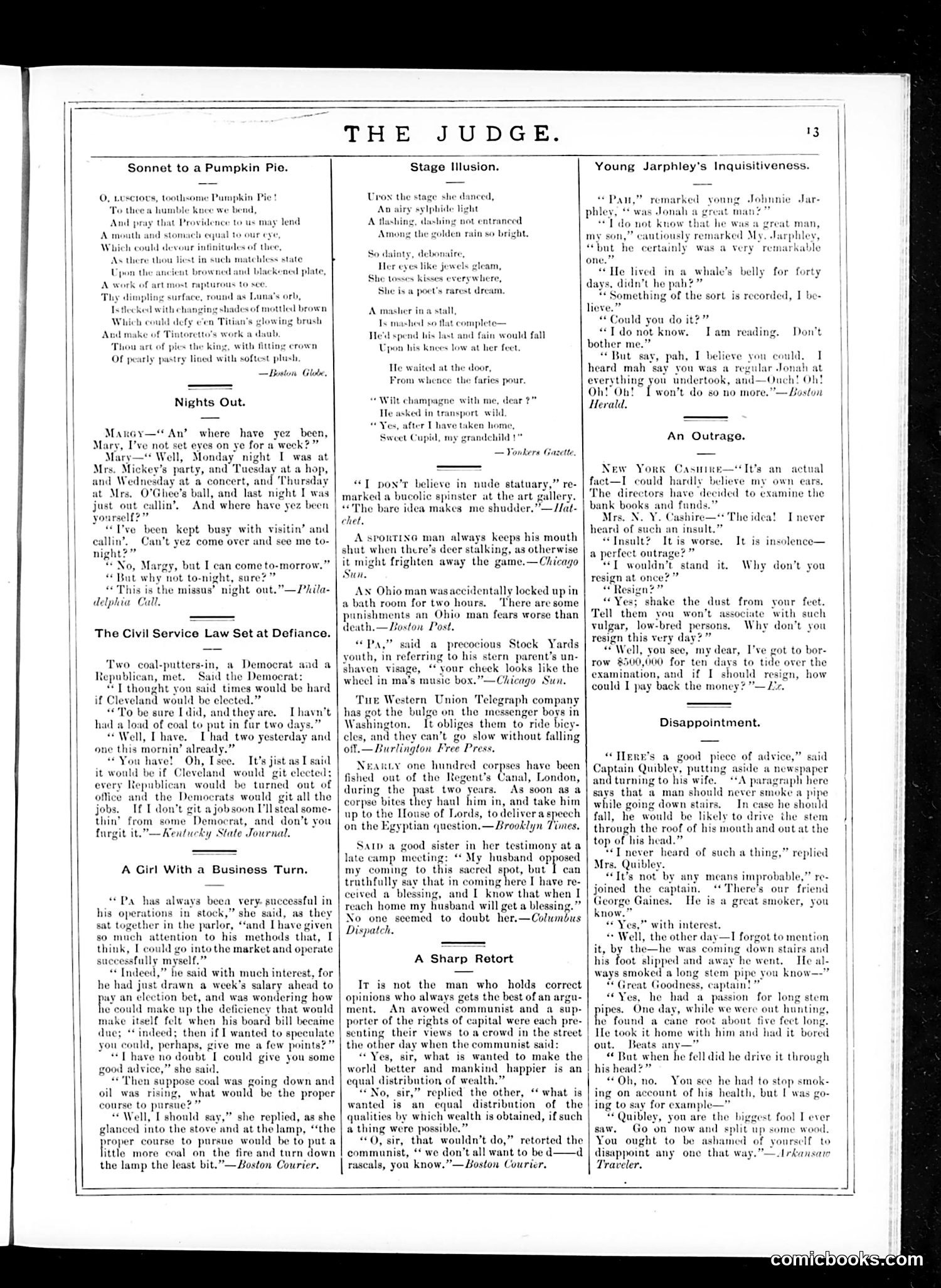 Judge — January 3, 1885 — page 13 of 16