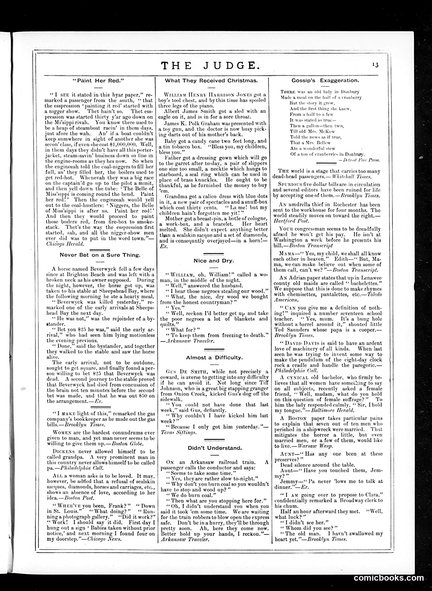 Judge — January 10, 1885 — page 13 of 16